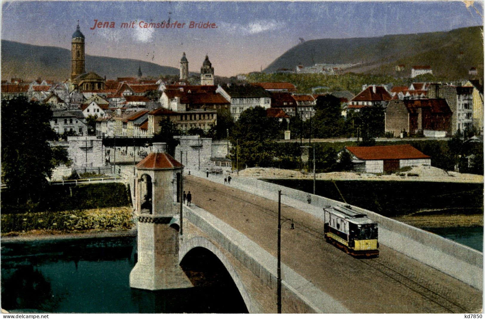 Jena Mit Camsdorfer Brücke - Jena