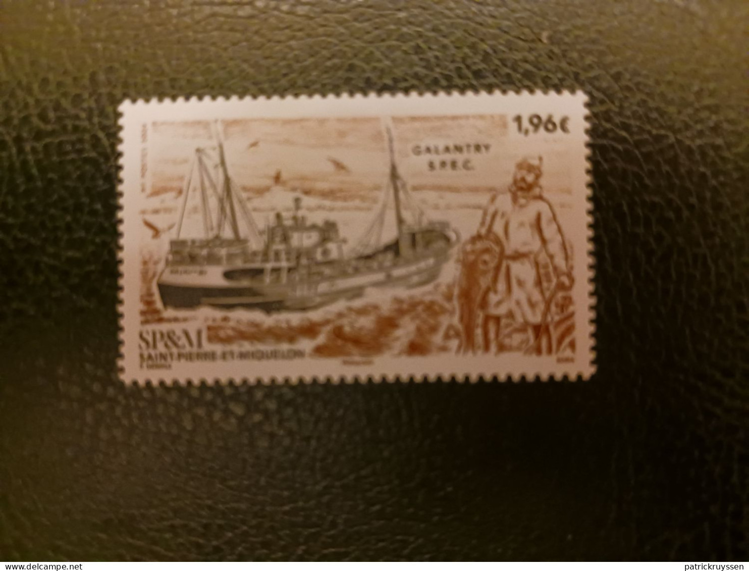 Pierre Miquelon 2024 SPM Boat Trawler Ship LE GALANTRY Barca Boot Chalutier 1v - Neufs