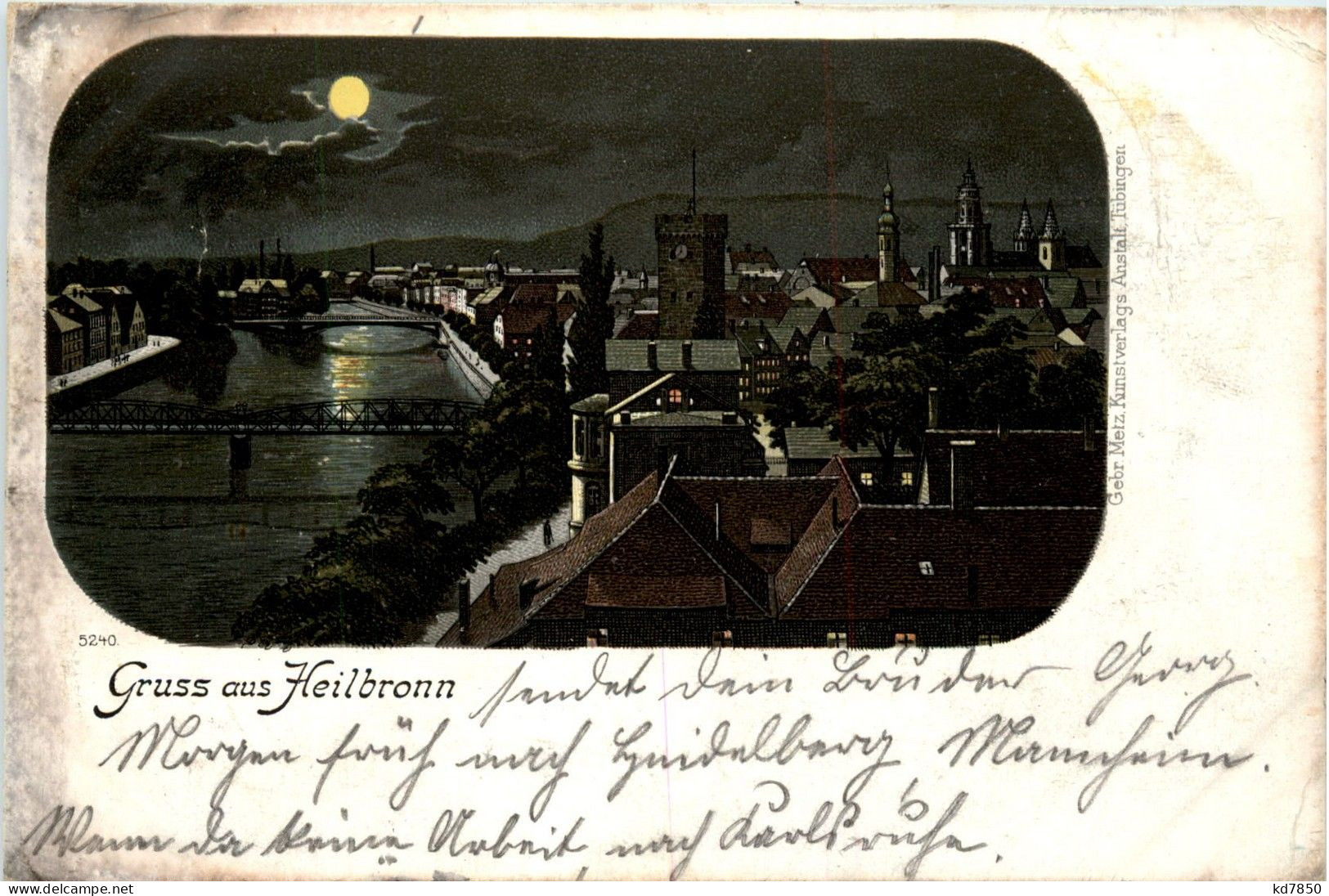 Gruss Aus Heilbronn - Litho - Heilbronn