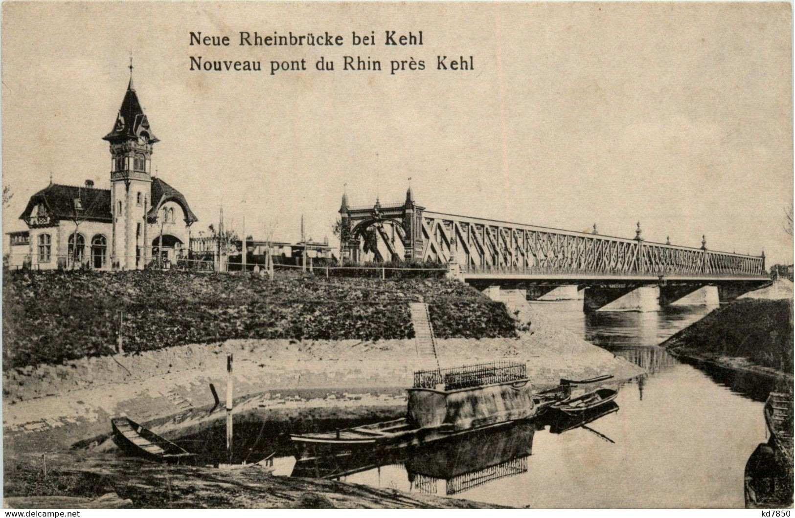 Neue Rheinbrücke Bei Kehl - Kehl