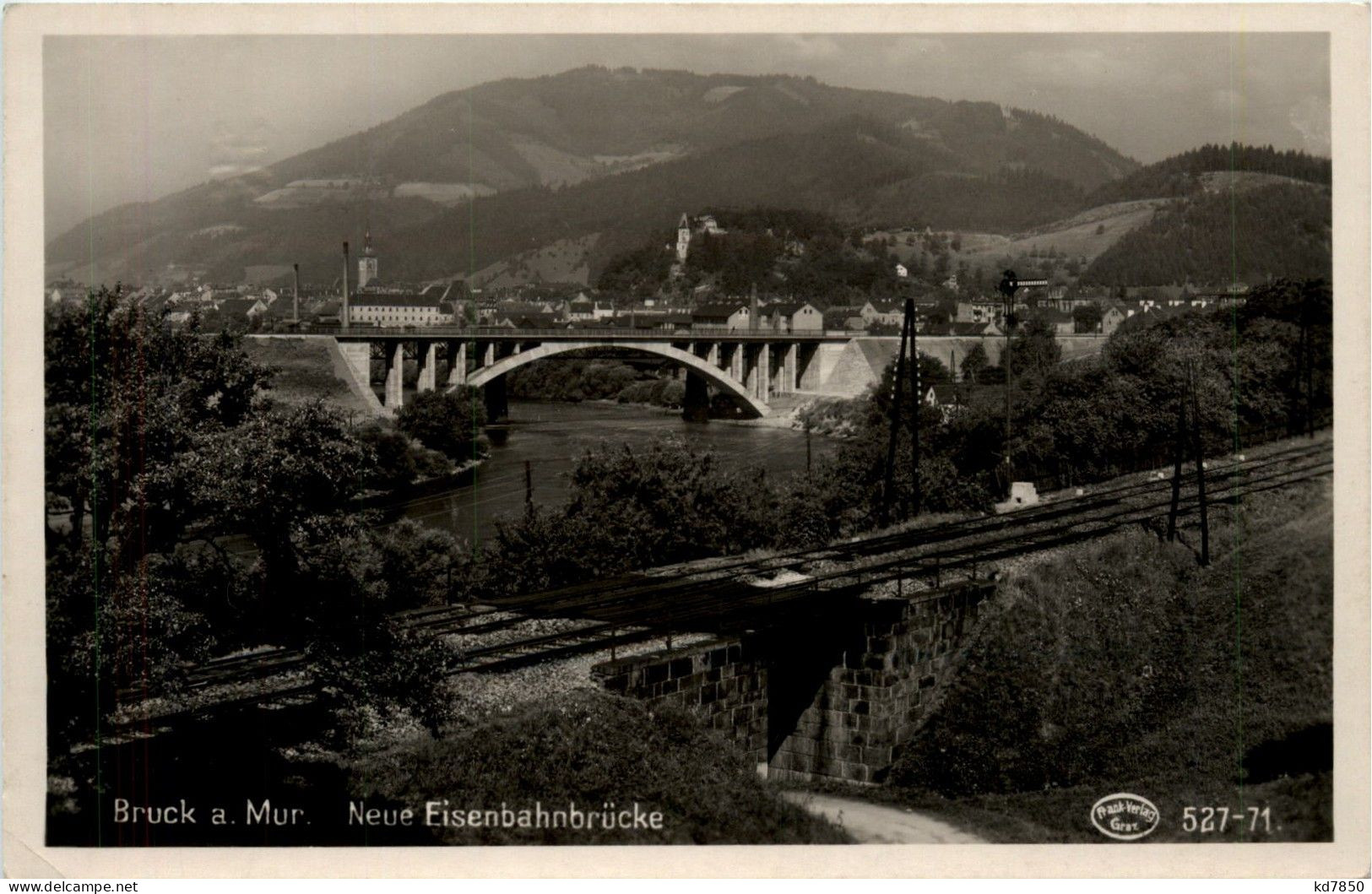 Bruck A.d. Mur/Steiermark - Neue Eisenbahnbrücke - Bruck An Der Mur