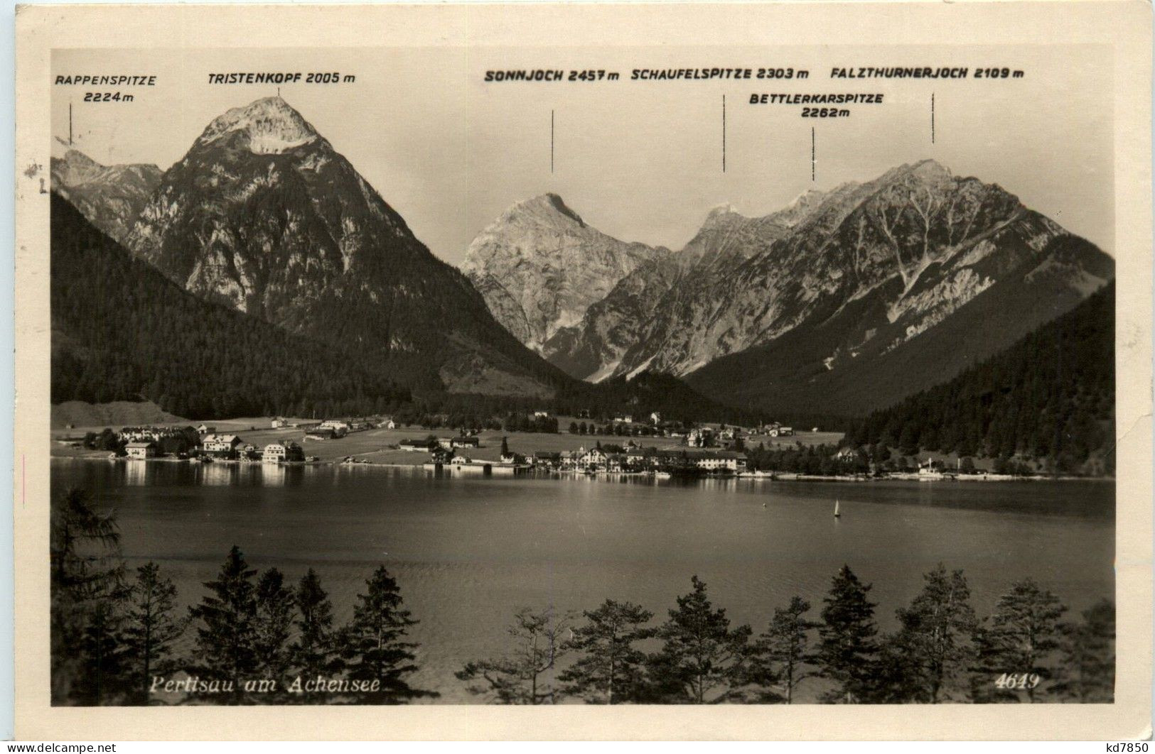 Achensee/Tirol Orte Und Umgebung, Achensee, Pertisau, Div.Berge - Achenseeorte