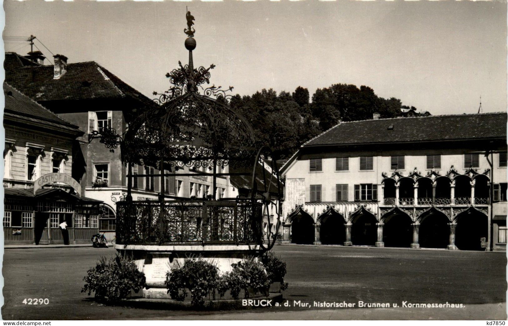 Bruck A.d. Mur/Steiermark - Kornmesserhaus U. Historischer Brunnen - Bruck An Der Mur