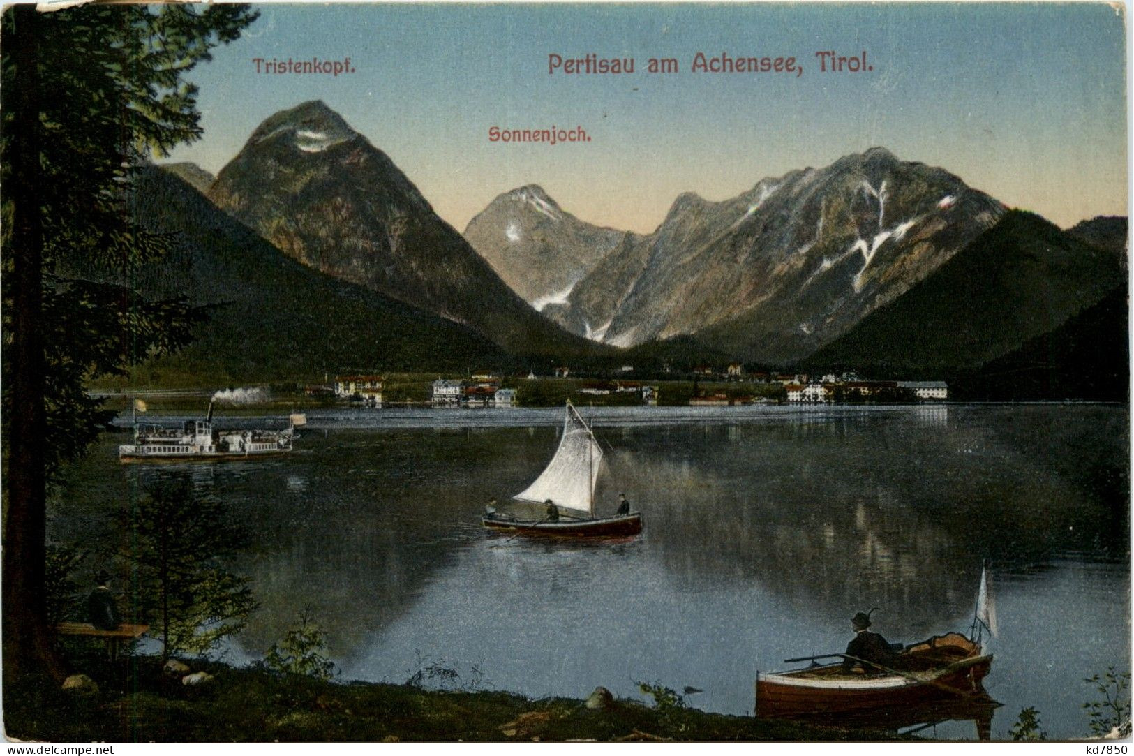 Achensee, Pertisau, Mit Tristenkopf Und Sonnjoch - Achenseeorte