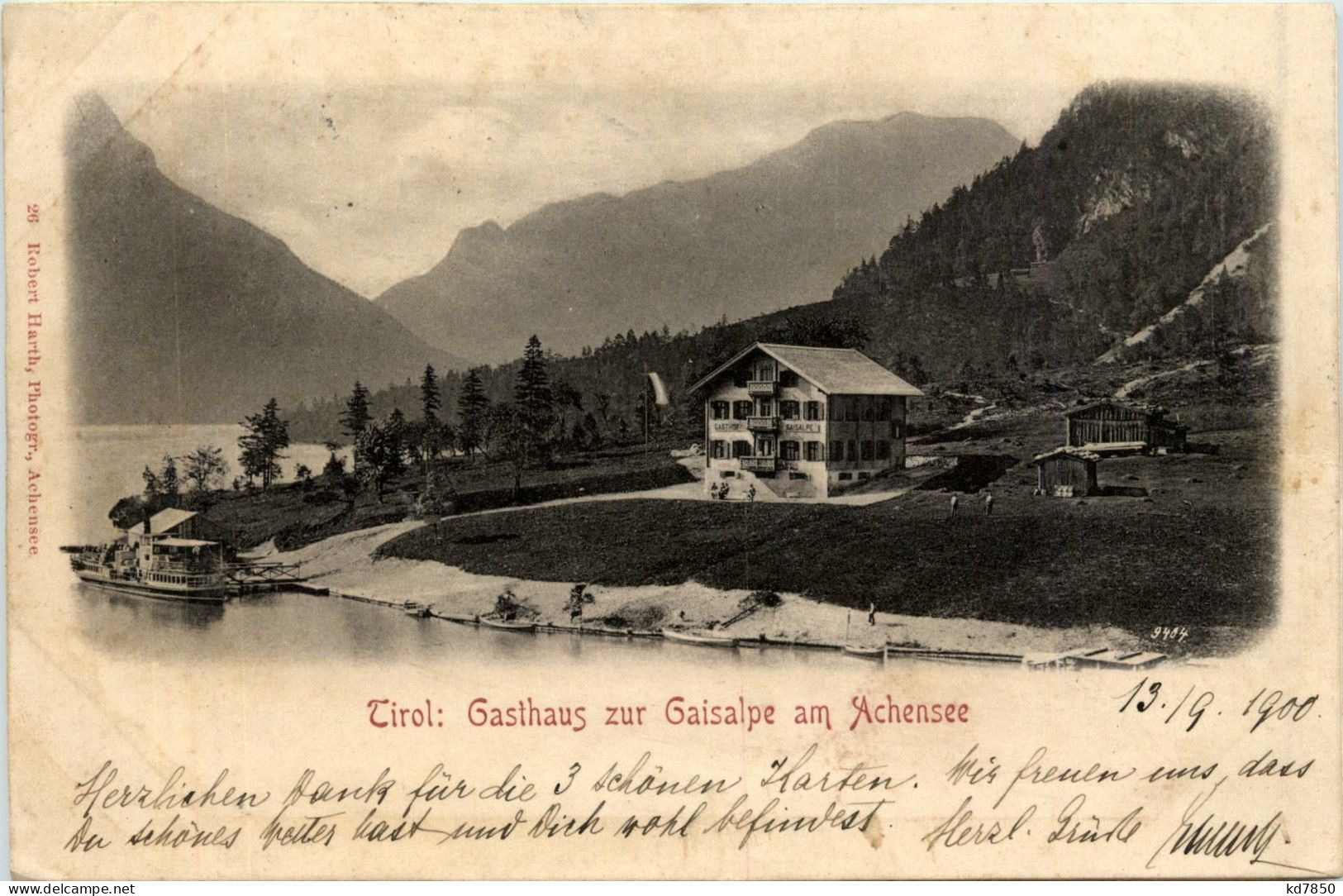 Achensee/Tirol Und Umgebung - Gasthaus Zur Gaisalpe Am Achensee - Achenseeorte