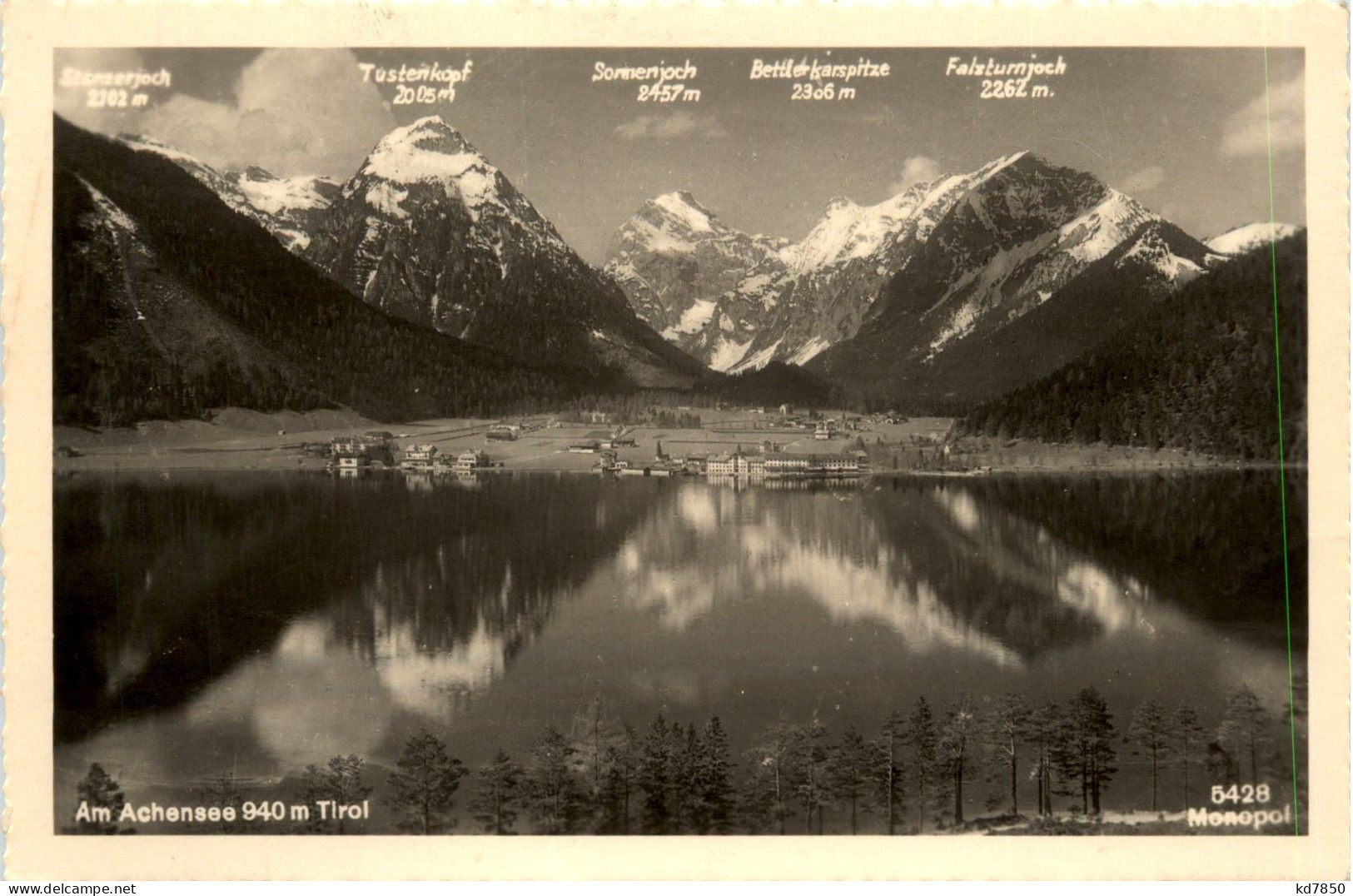 Achensee/Tirol, Orte Und Umgebung - Div.Berge - Achenseeorte