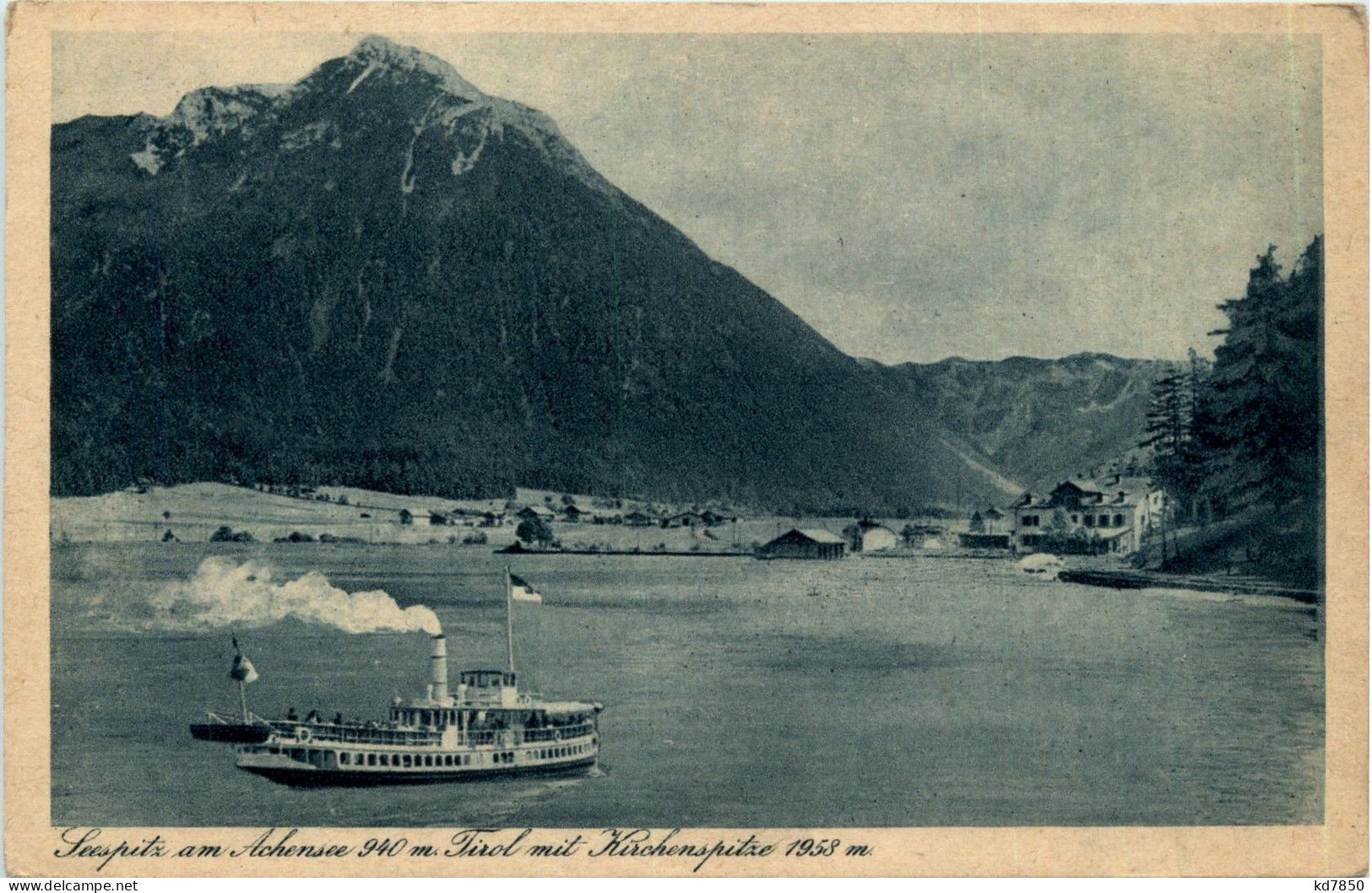 Achensee, Seespitz Mit Kirchenspitze - Achenseeorte