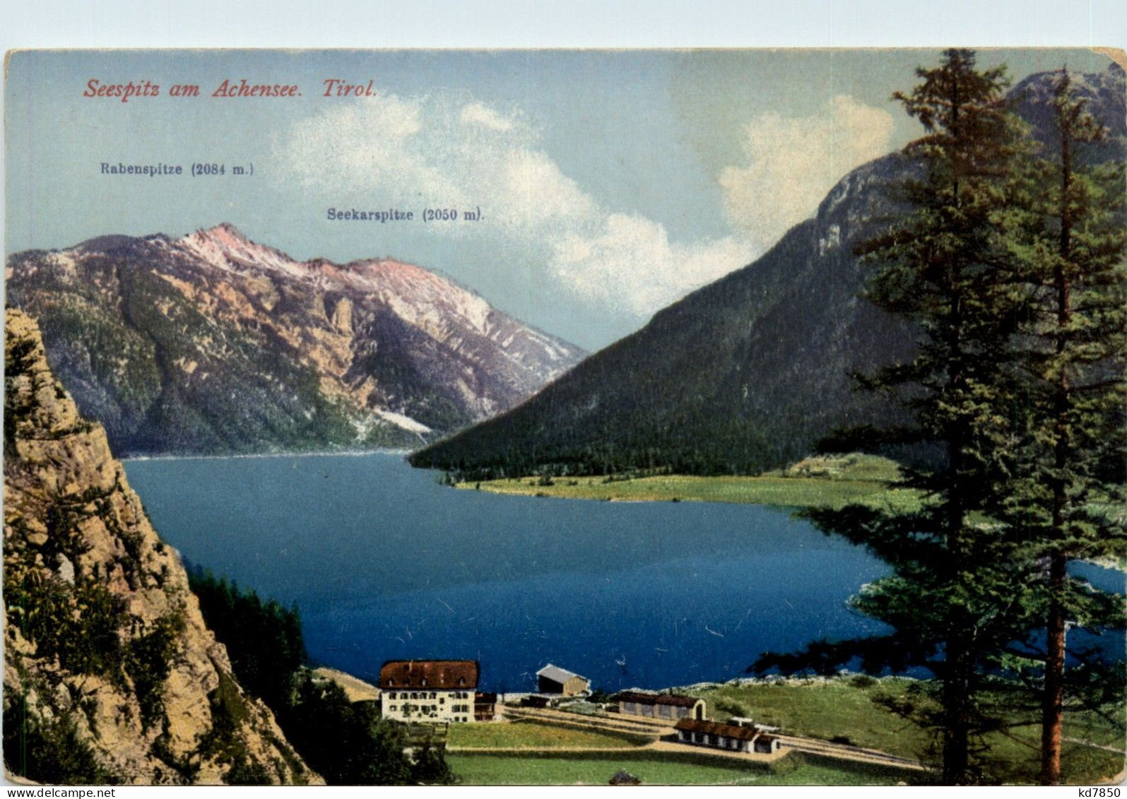 Achensee/Tirol Orte Und Umgebung, Seespitz Am Achensee - Achenseeorte