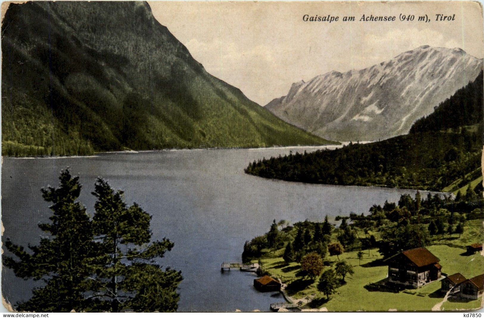 AAchensee/Tirol, Orte Und Umgebung - Achensee, Gaisalpe - Achenseeorte