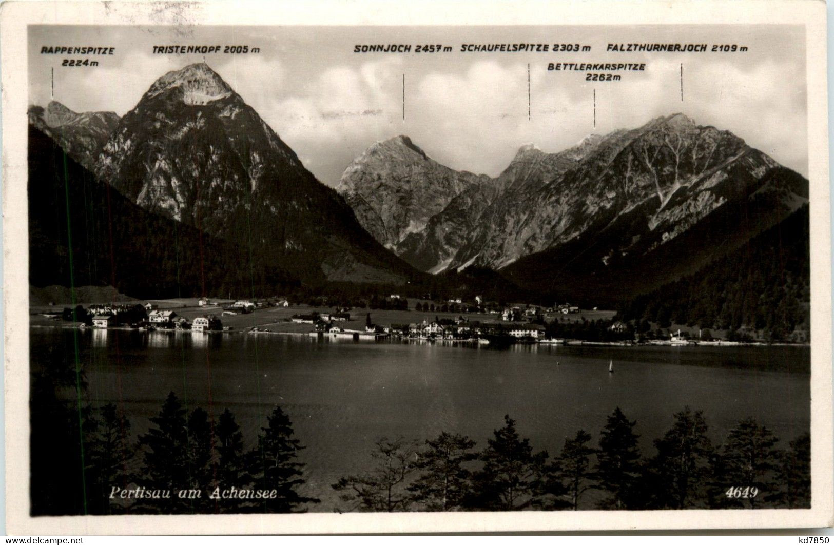 Achensee/Tirol Orte Und Umgebung, Achensee, Pertisau, Div.Berge - Achenseeorte