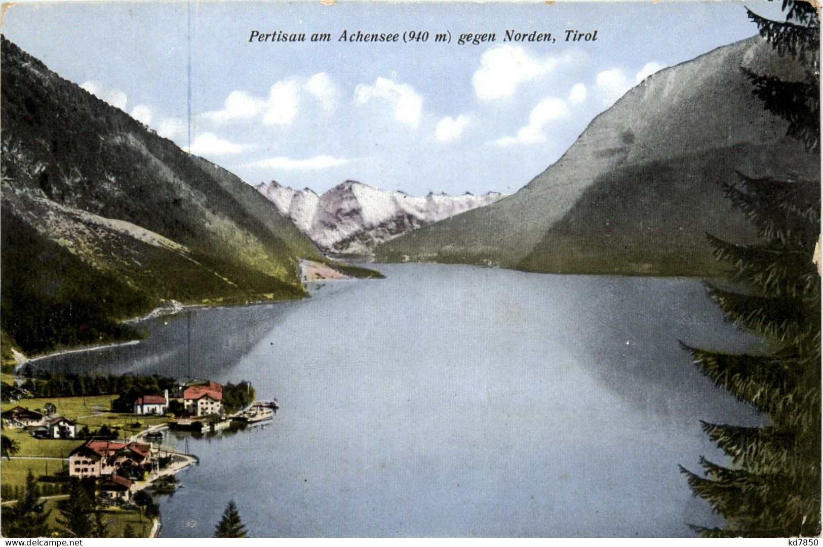 Achensee/Tirol Orte Und Umgebung, Achensee, Pertisau Gegen Norden - Achenseeorte