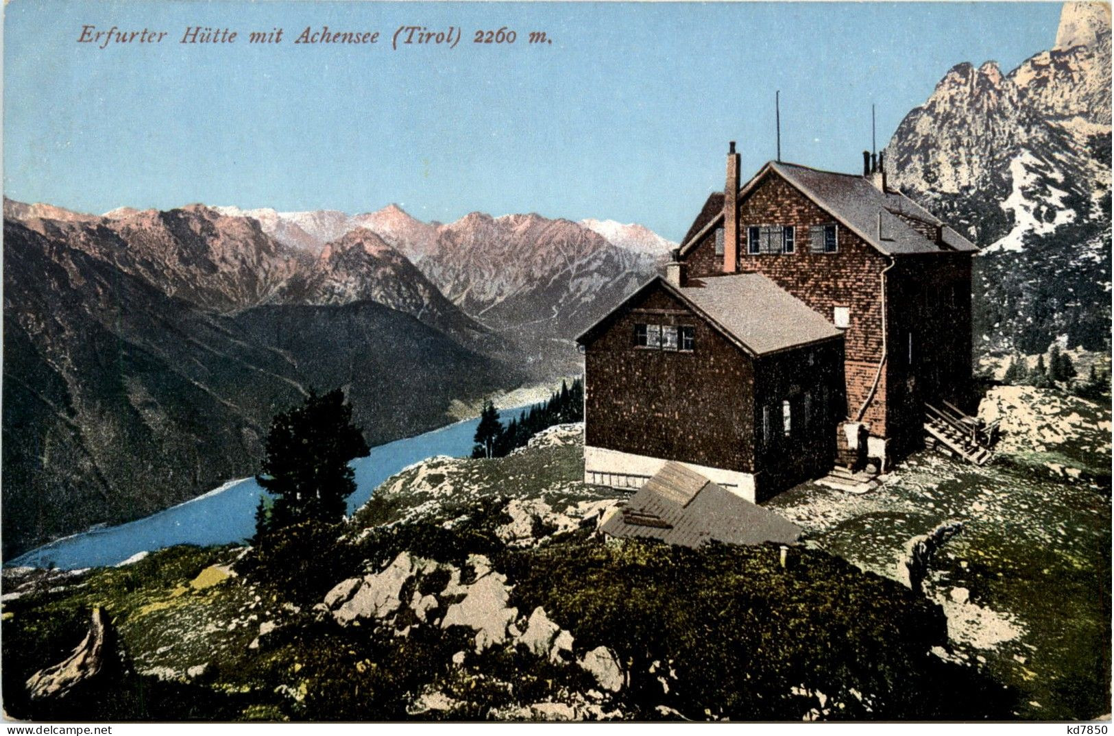 Achensee/Tirol Und Umgebung - Erfurter Hütte Am Achensee - Achenseeorte