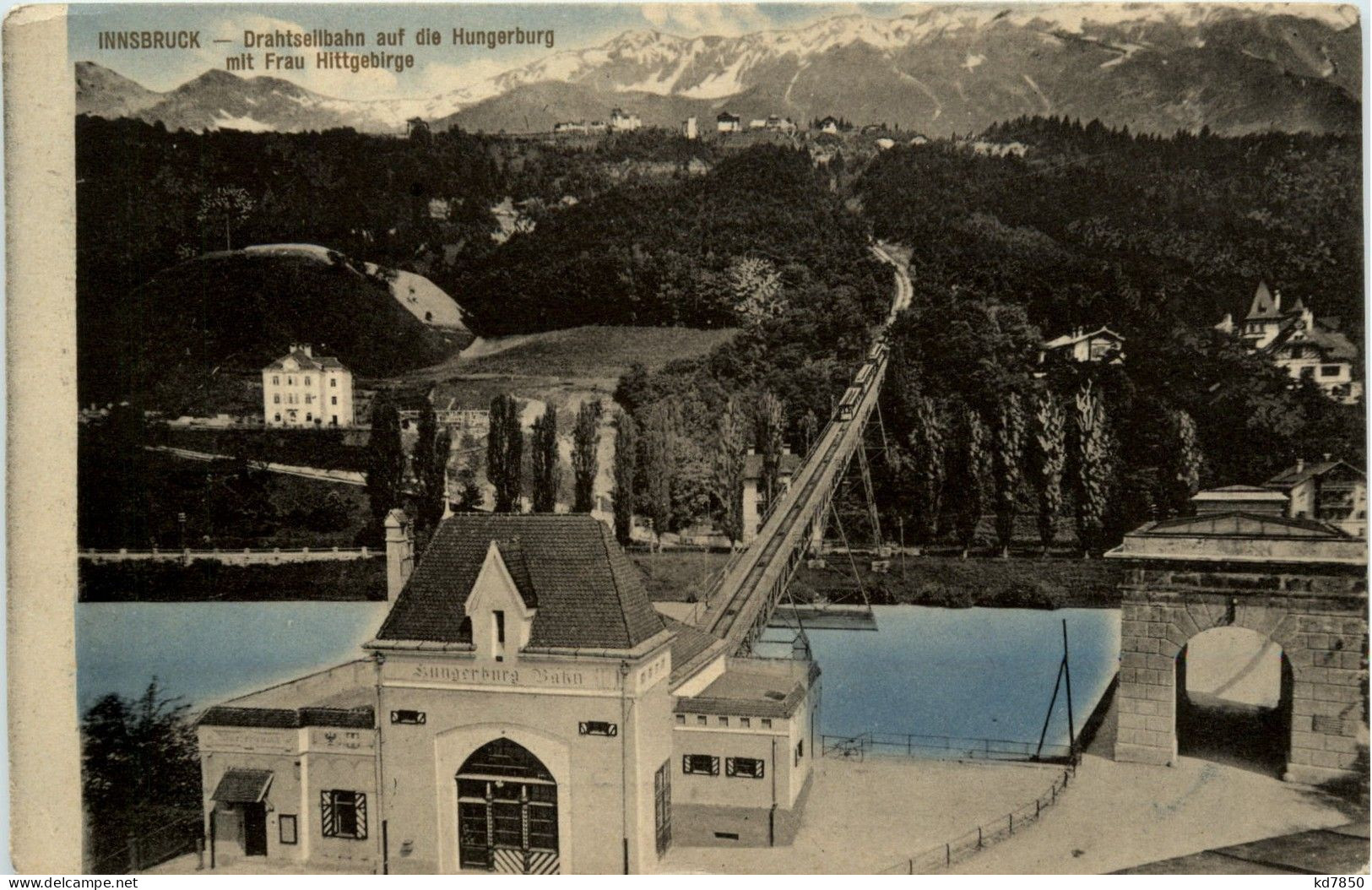 Innsbruck - Drahtseilbahn Auf Die Hungerburg - Innsbruck