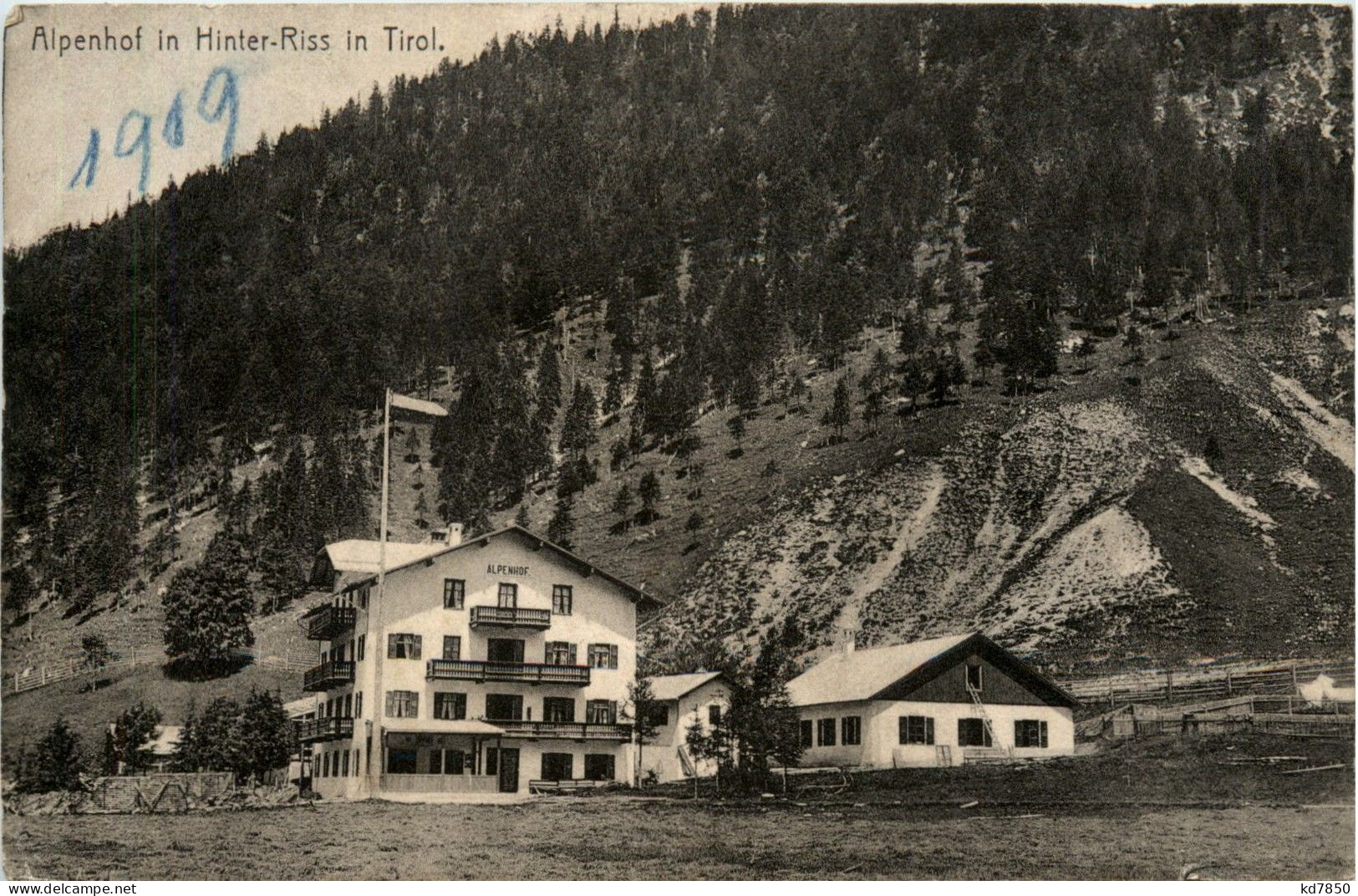 Achensee/Tirol Und Umgebung - Alpenhof Bei Hinterriss - - Achenseeorte