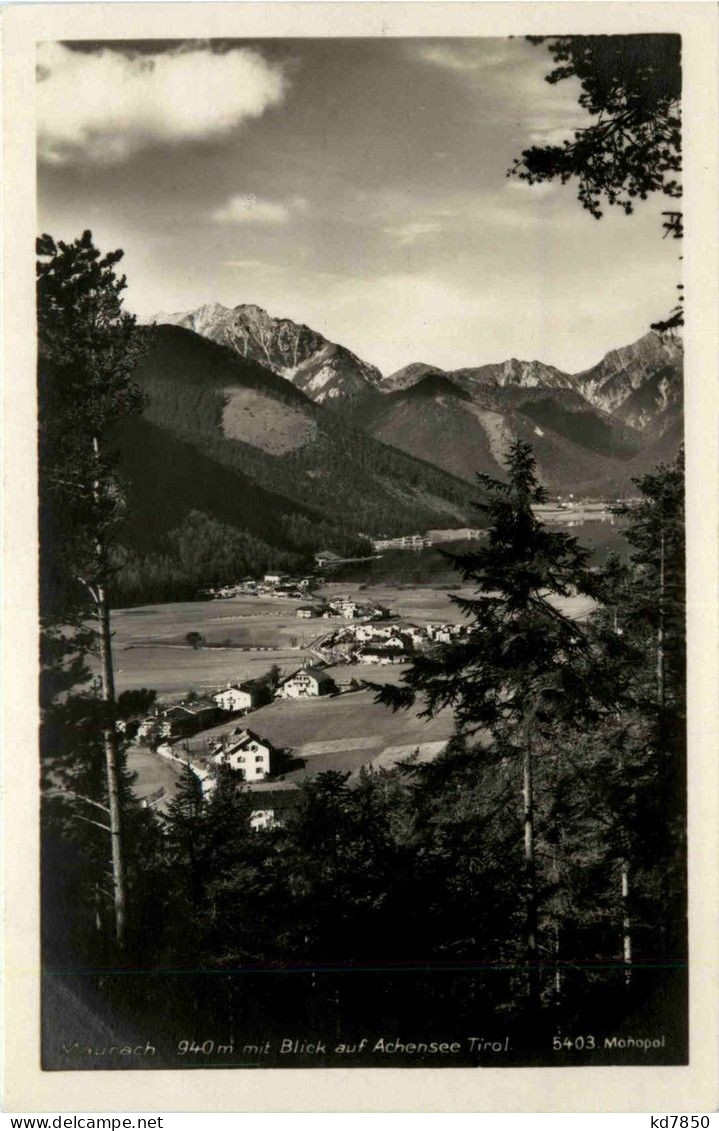 Achensee/Tirol Orte Und Umgebung, Achensee, Maurach - Achenseeorte