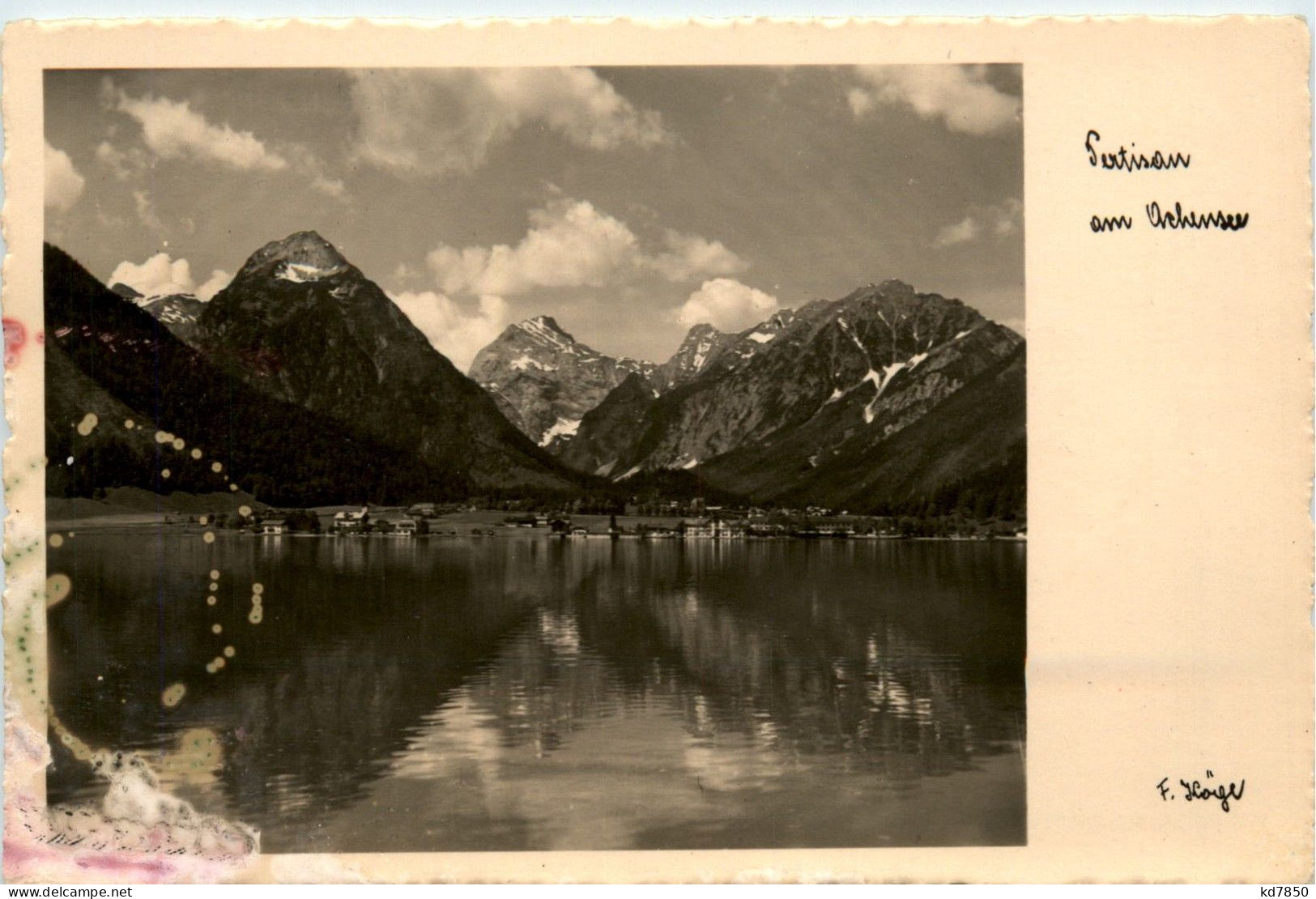 Achensee, Pertisau, Mit Dem Karwendelgebirge - Achenseeorte