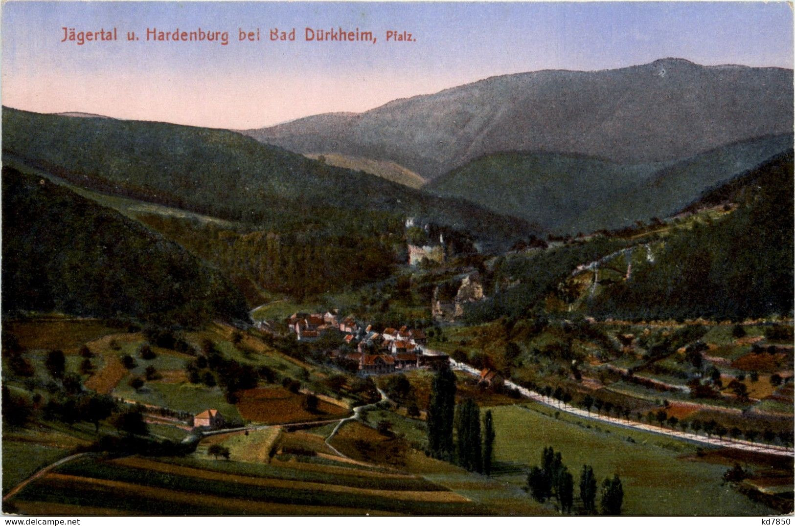 Jägertal Und Hardenburg Bei Bad Dürkheim - Bad Duerkheim
