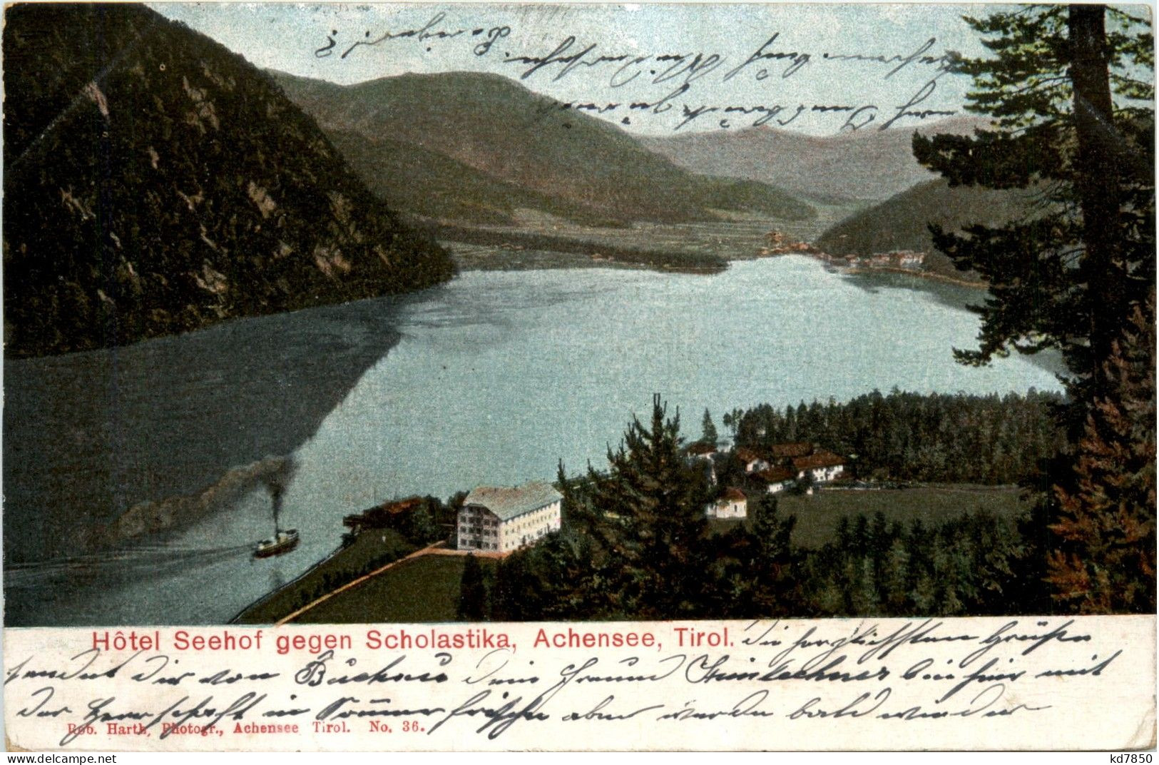 Achensee/Tirol Und Umgebung - Hotel Seehof Gegen Scholastika - Achenseeorte