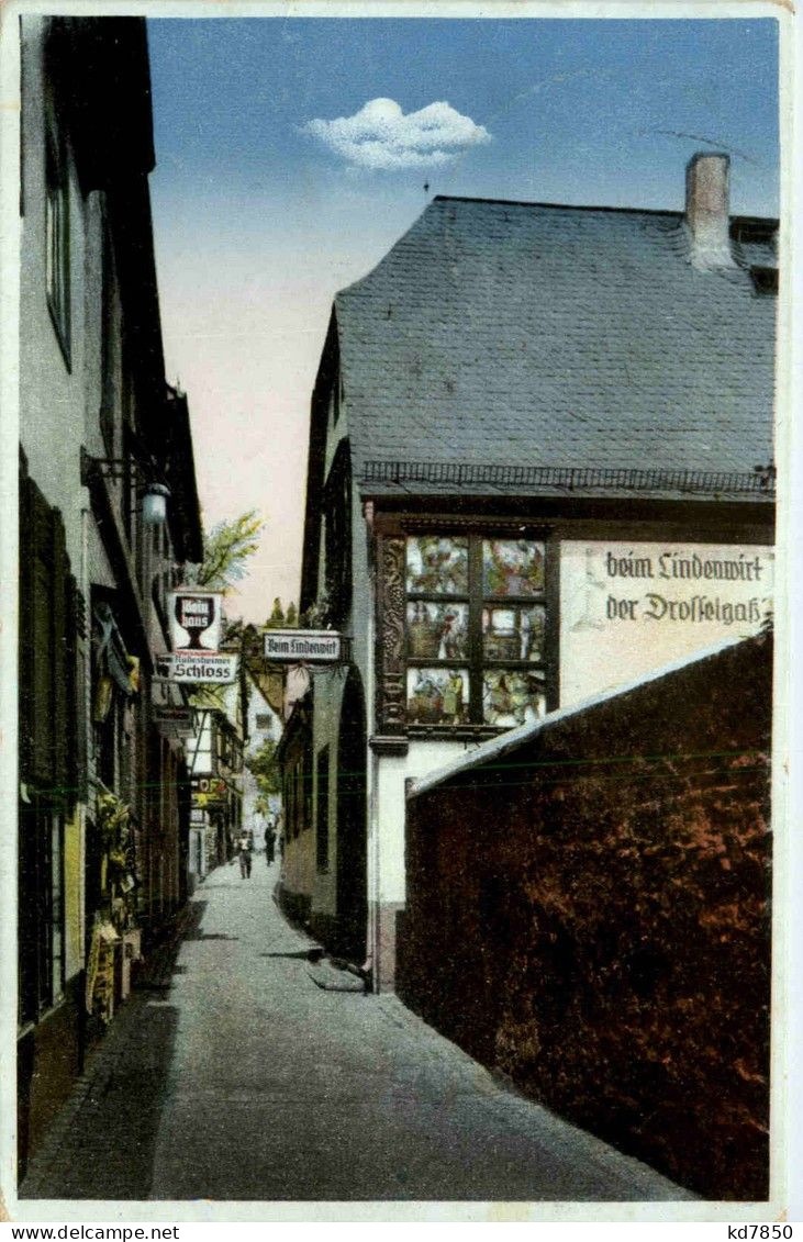 Rüdesheim - Drosselgasse - Ruedesheim A. Rh.