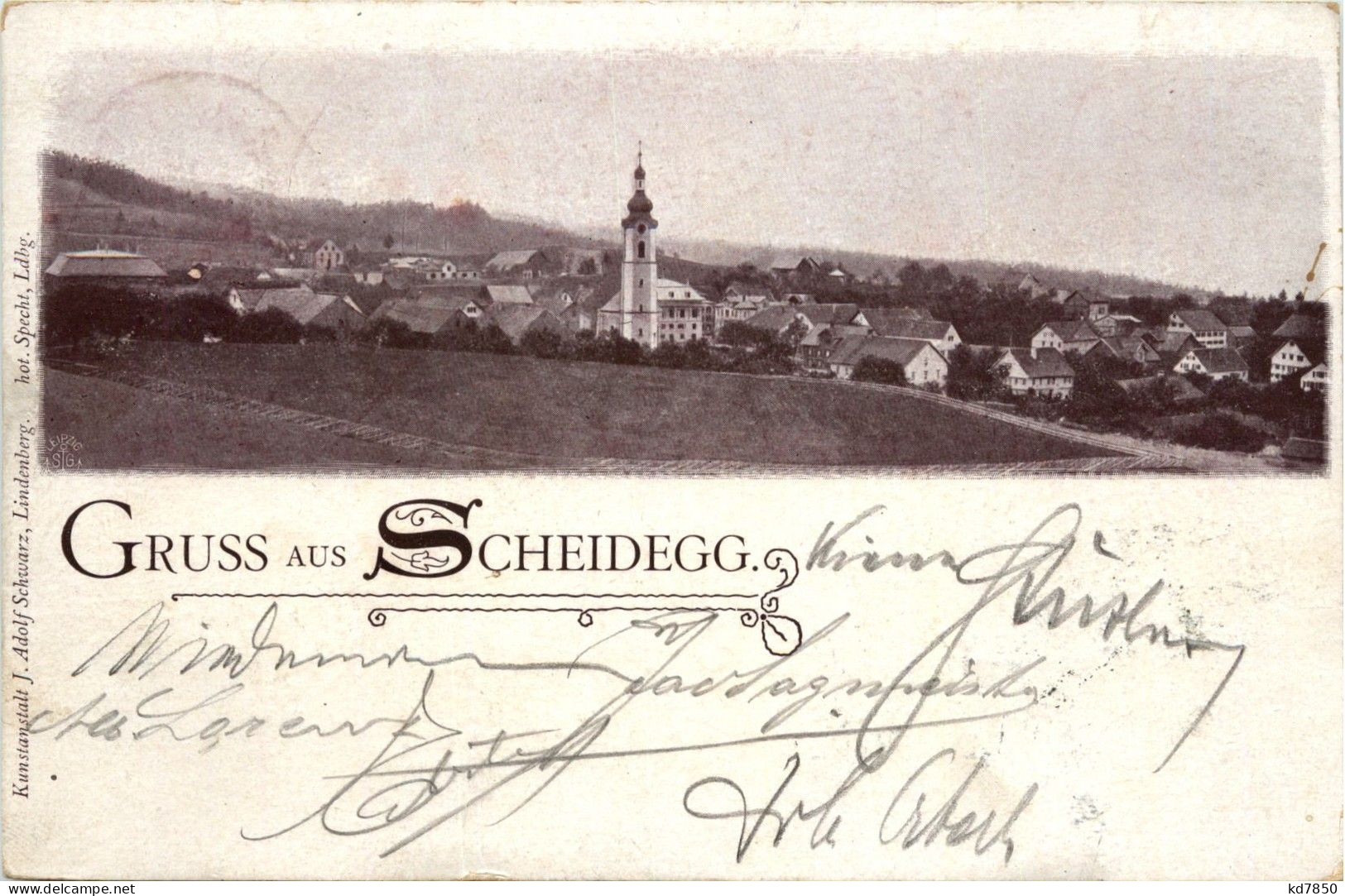 Gruss Aus Scheidegg - Lindau A. Bodensee