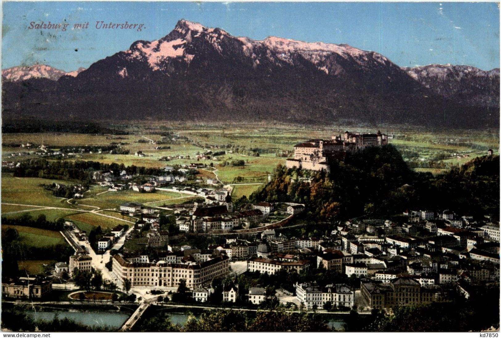 Salzburg Mit Untersberg - Salzburg Stadt