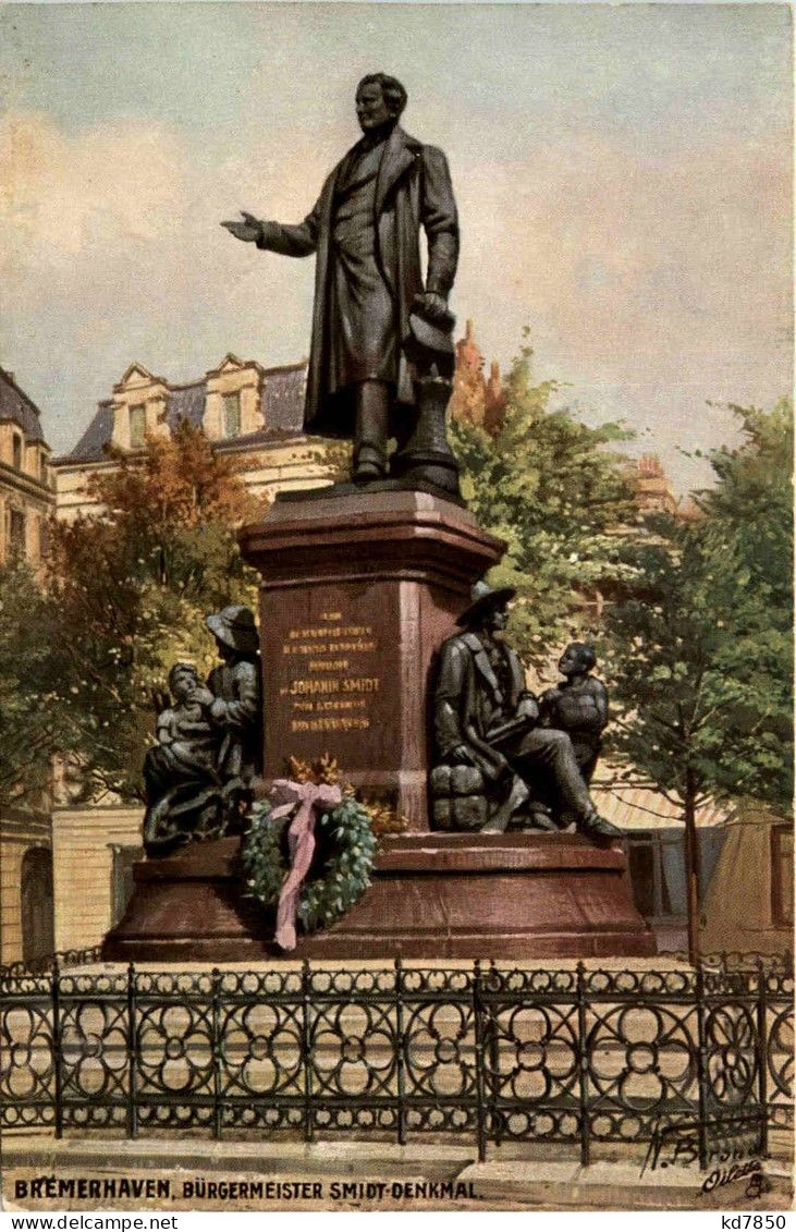 Bremerhaven - Bürgermeister Smidt Denkmal - Bremerhaven