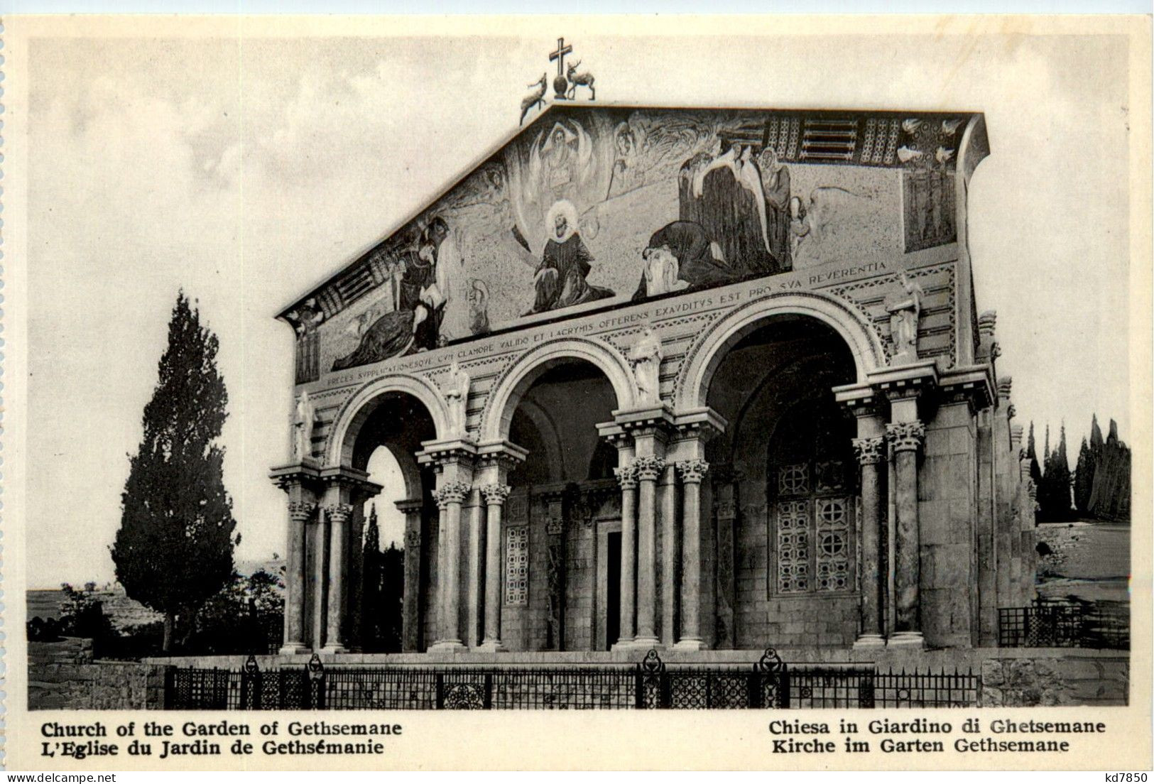 Church Of The Garden Of Gethsemane - Palestine