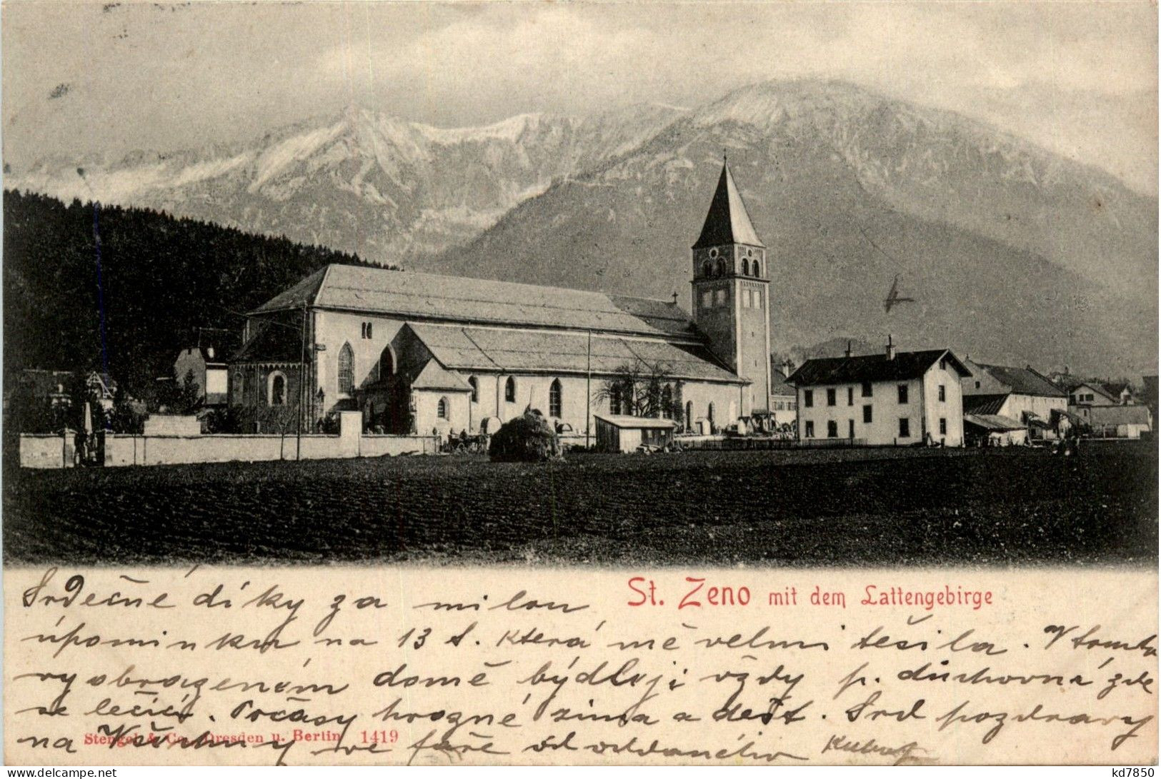 St. Zeno Mit Dem Lattengebirge - Berchtesgaden