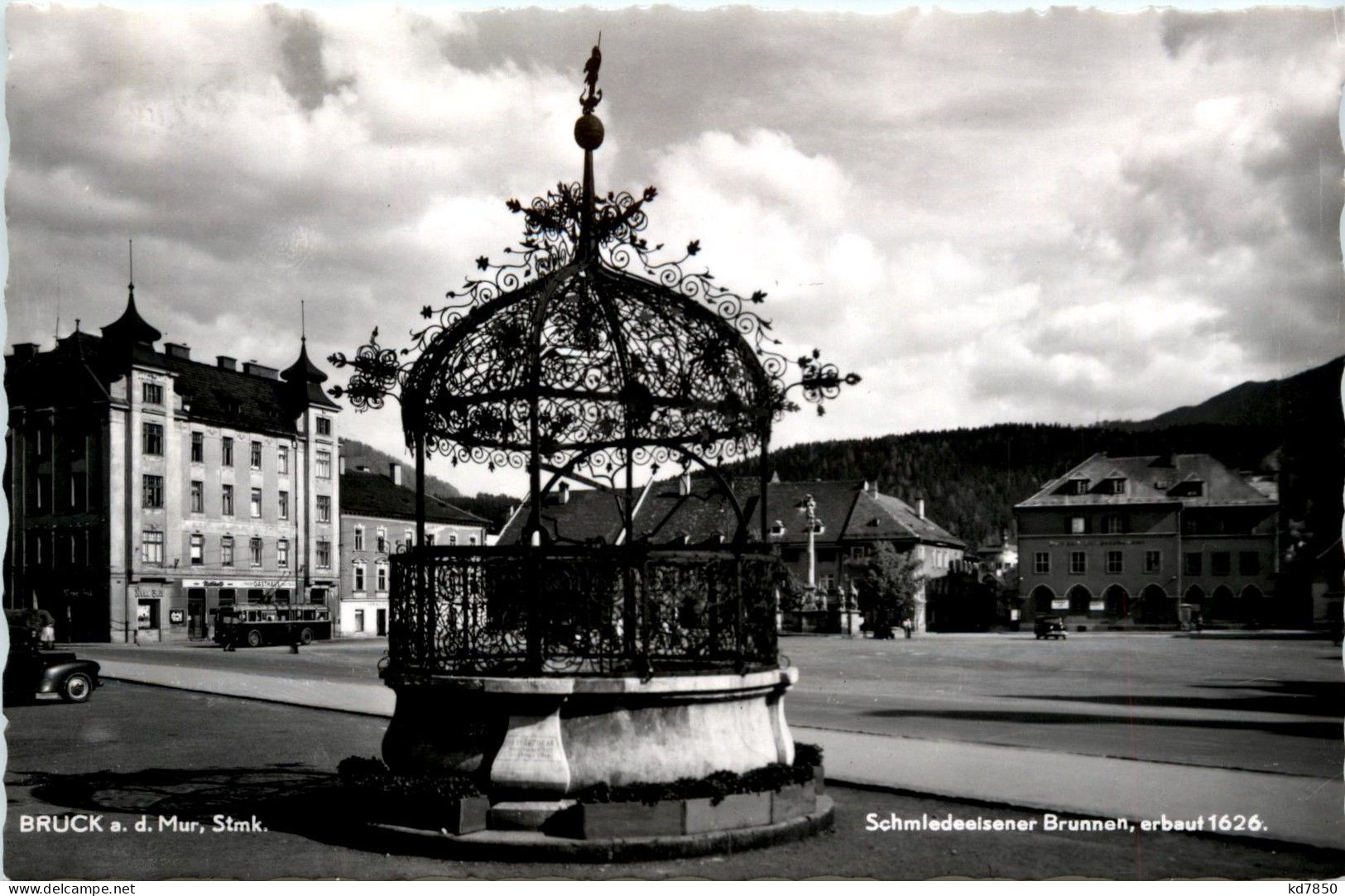 Bruck A.d. Mur/Steiermark - Schmiedeeisener Brunnen Von 1626 - Bruck An Der Mur