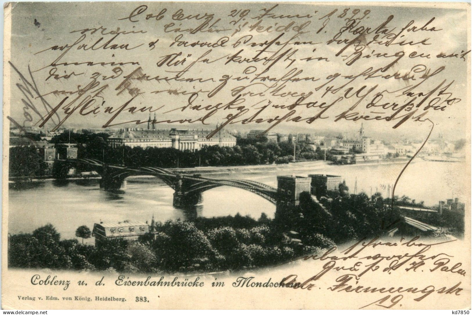 Koblenz - Eisenbahnbrücke - Koblenz