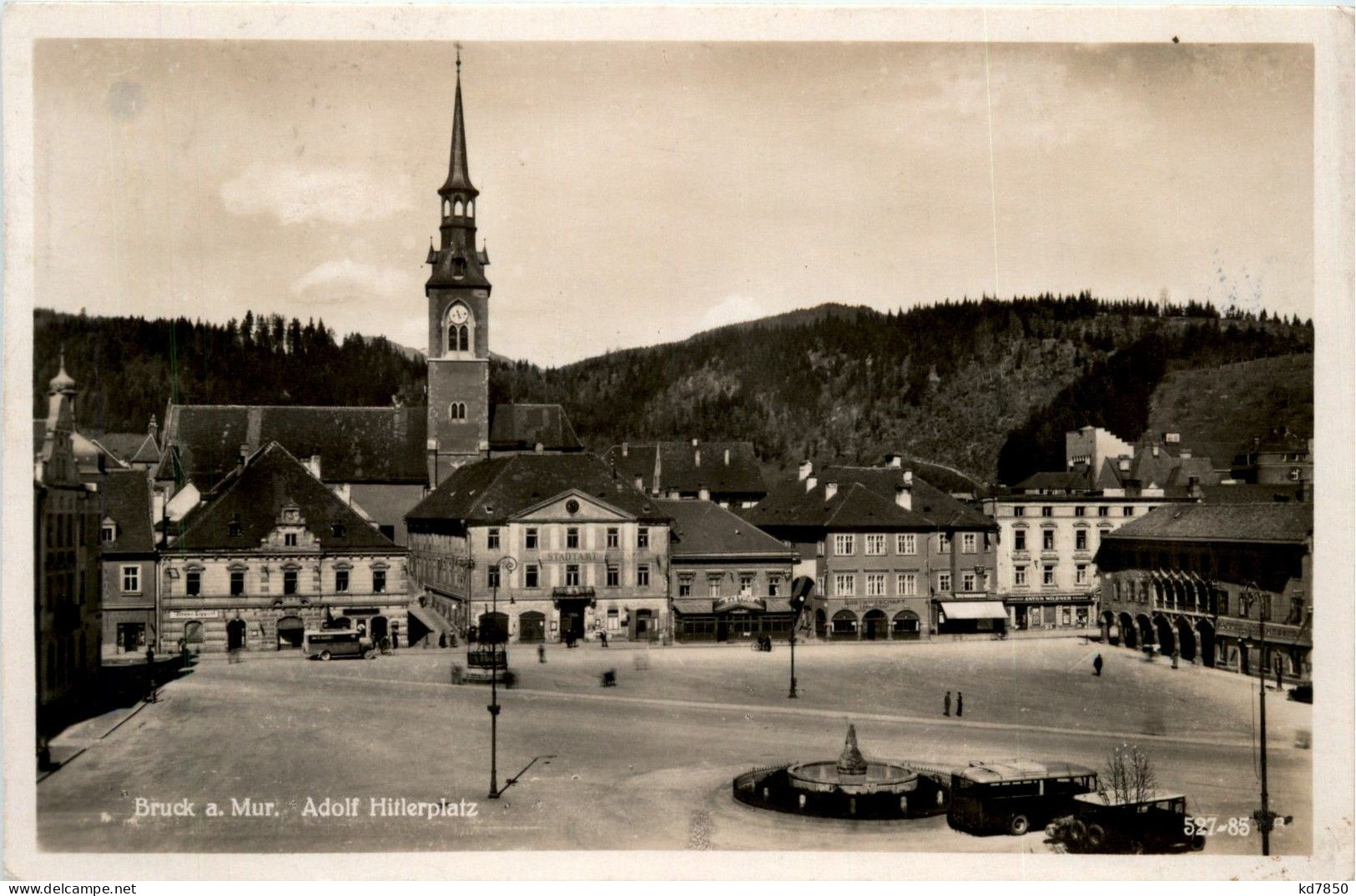 Bruck A.d. Mur/Steiermark - Adolf Hitlerplatz - Bruck An Der Mur