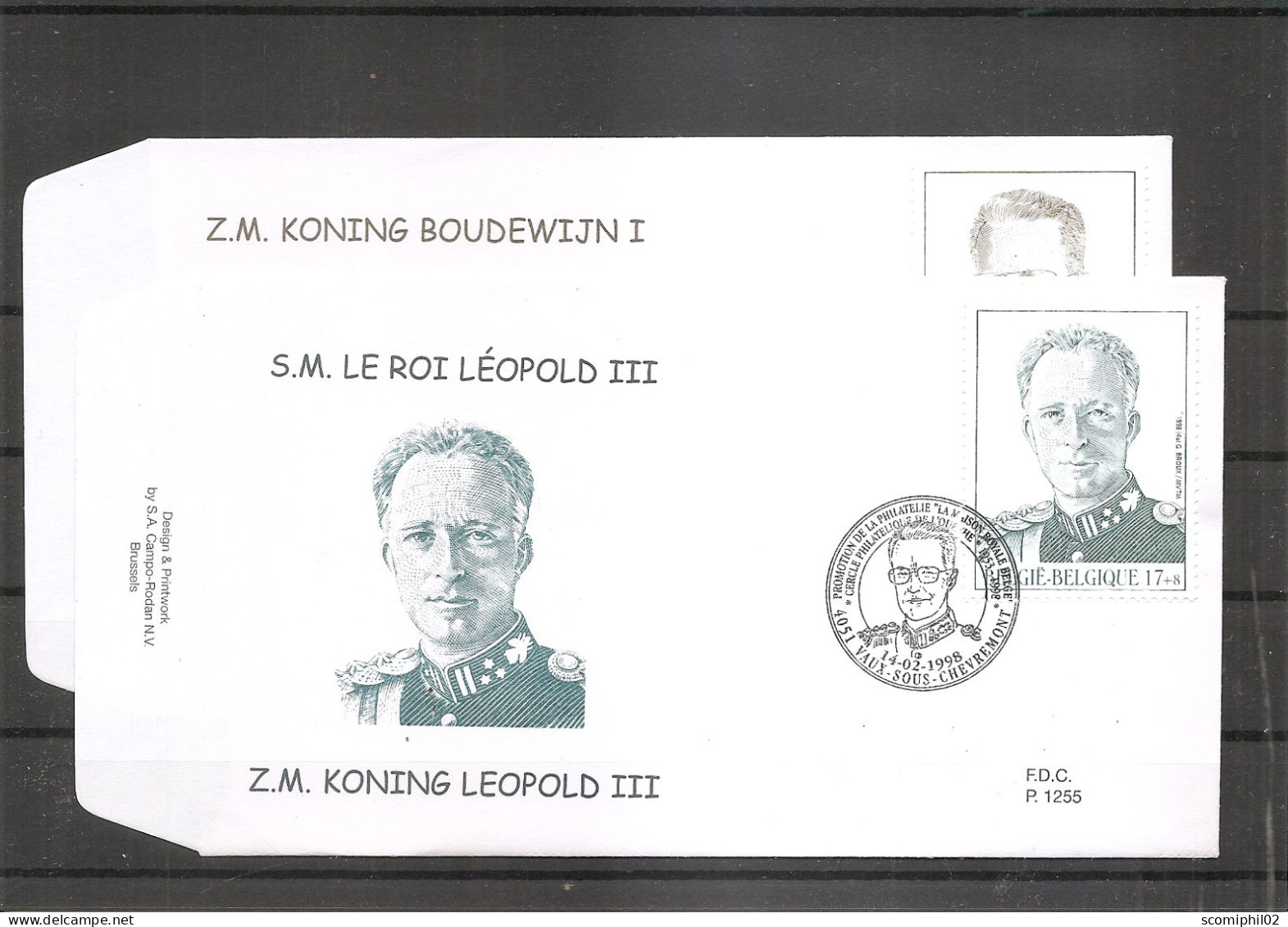 Belgique - Royauté ( 2738/2739 Sur 2  FDC à Voir) - 1991-2000