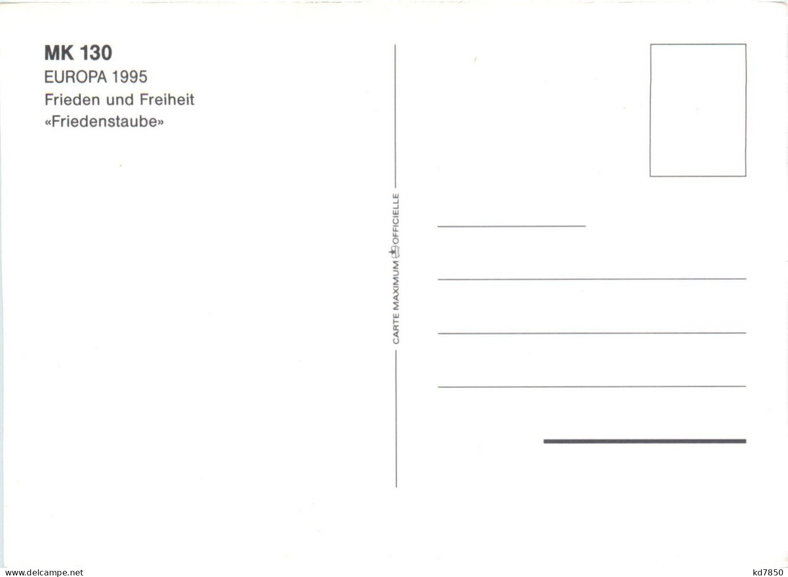 Fürstentum Liechtenstein - Erstausgabebrief 1995 - FDC