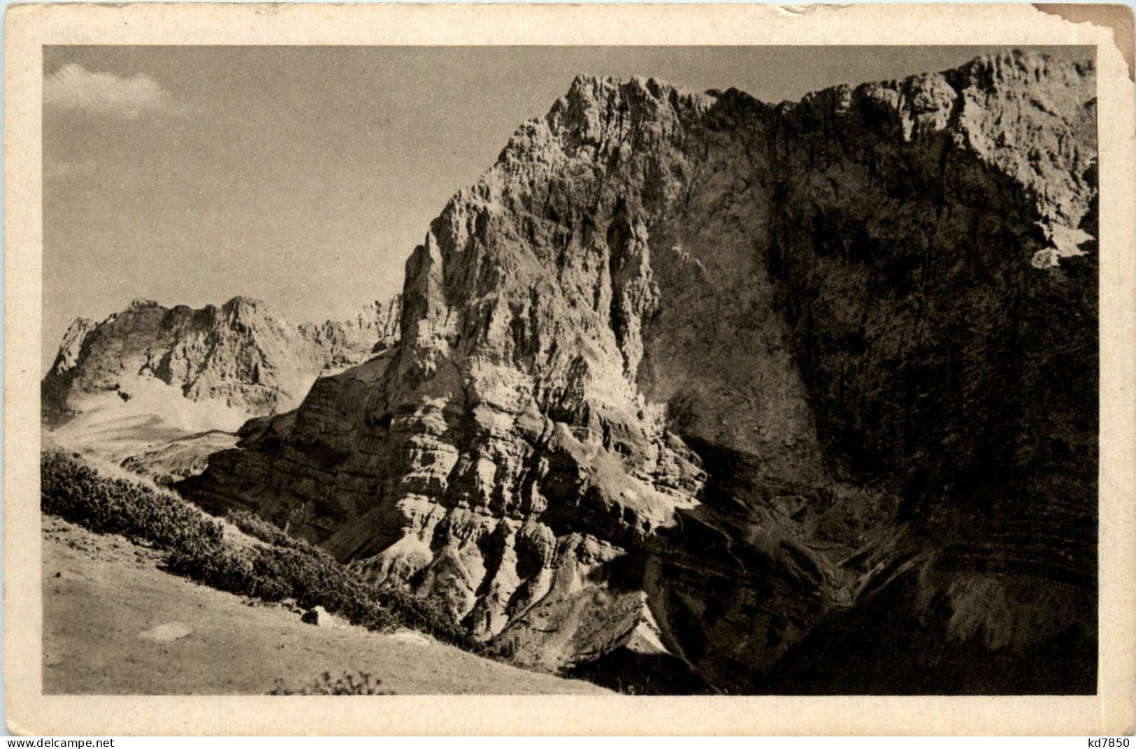 Karwendel: Partie Am Hohljoch Mit Spritzkarspitze Und Lamsenstock - Achenseeorte