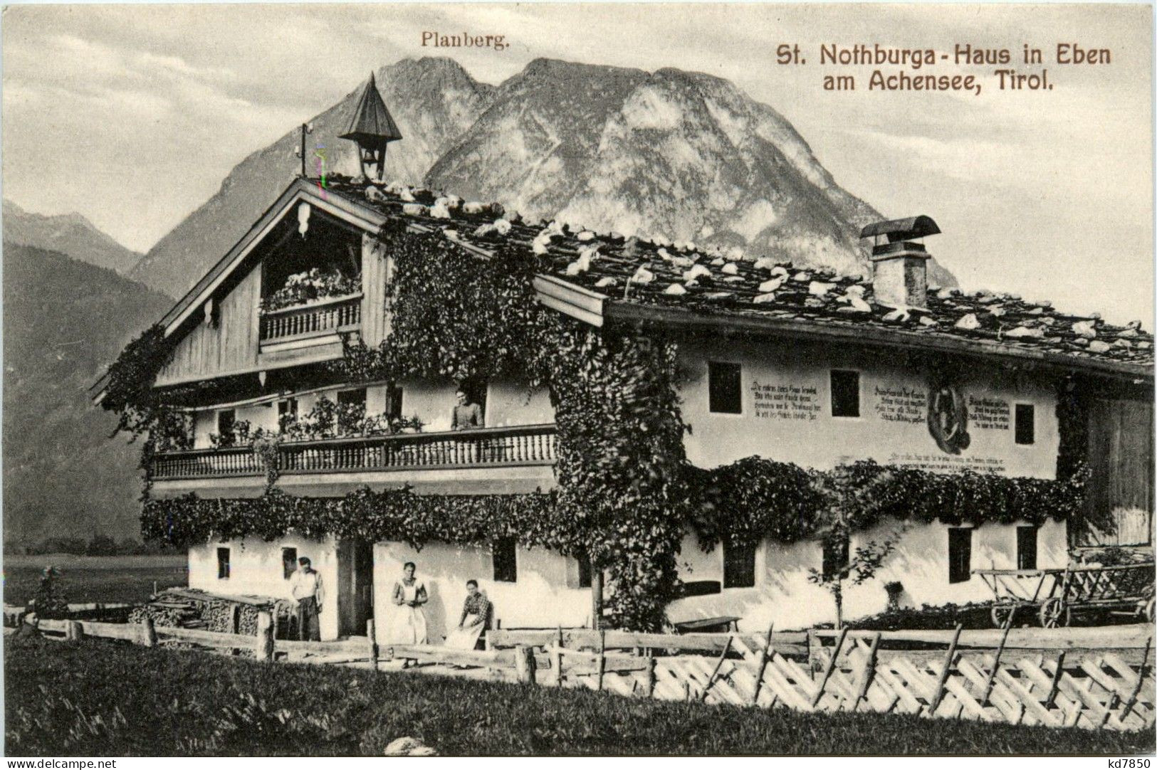 Achensee/Tirol Und Umgebung - St.Nothburga In Eben Am Achensee - Achenseeorte