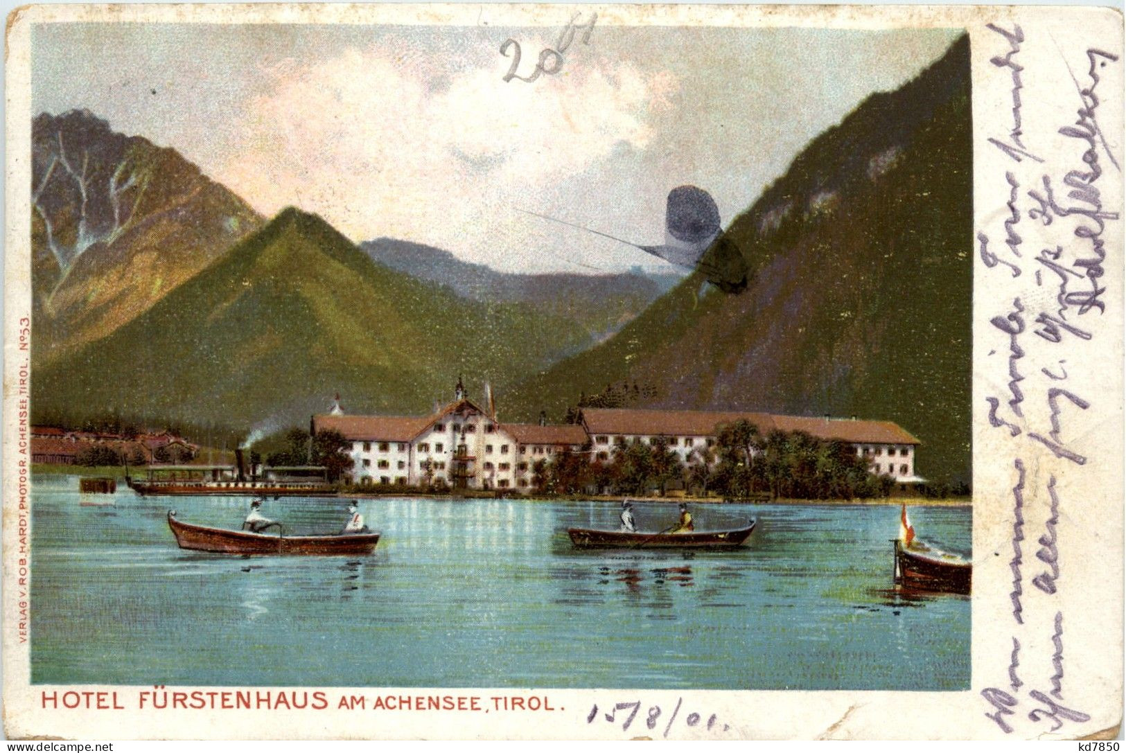 Achensee/Tirol Orte Und Umgebung, Achensee, Hotel Fürstenhaus - Achenseeorte