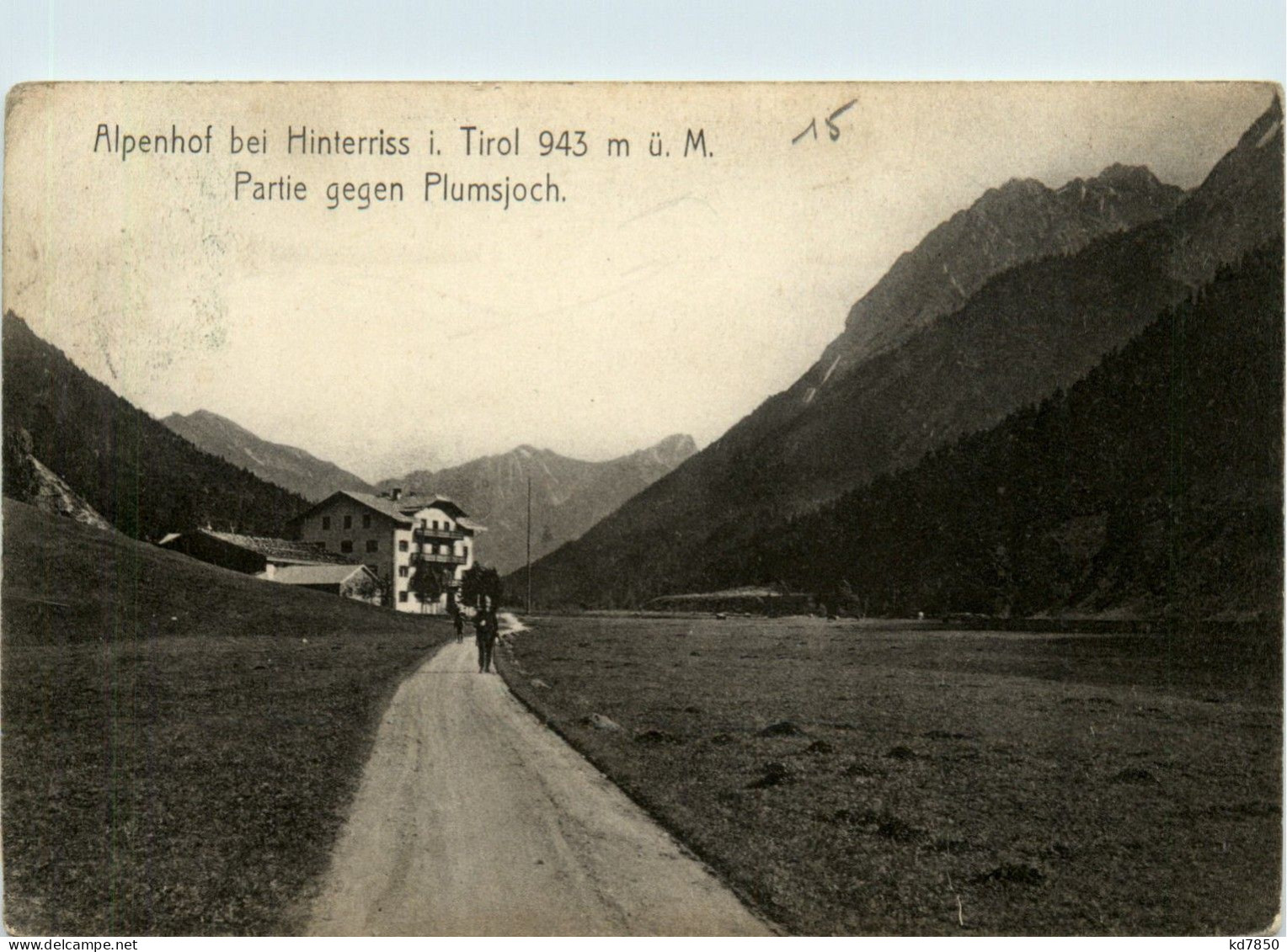 Alpenhof Bei Hinterriss - Partie Gegen Plumsjoch - Achenseeorte