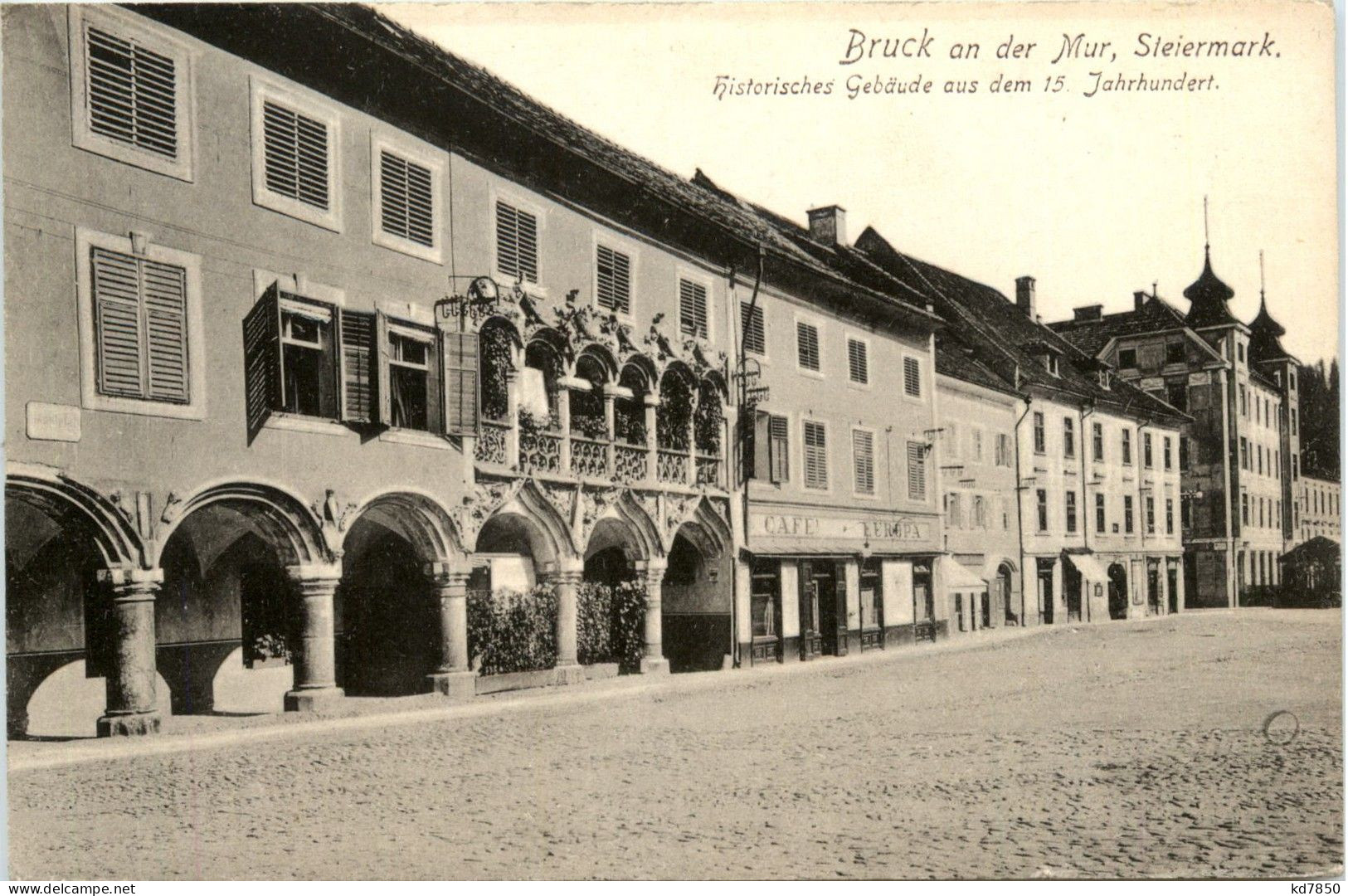 Bruck A.d. Mur/Steiermark - Historisches Gebäude Aud Dem 15 Jhd. - Bruck An Der Mur