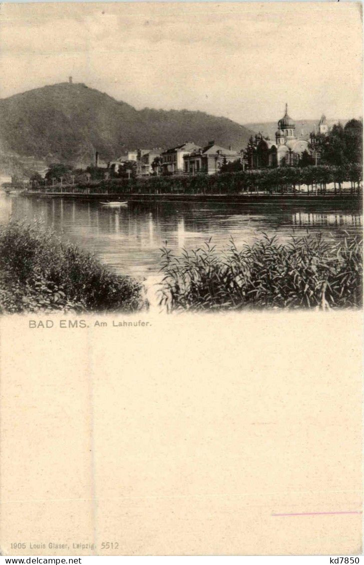 Bad Ems - Lahnufer - Bad Ems