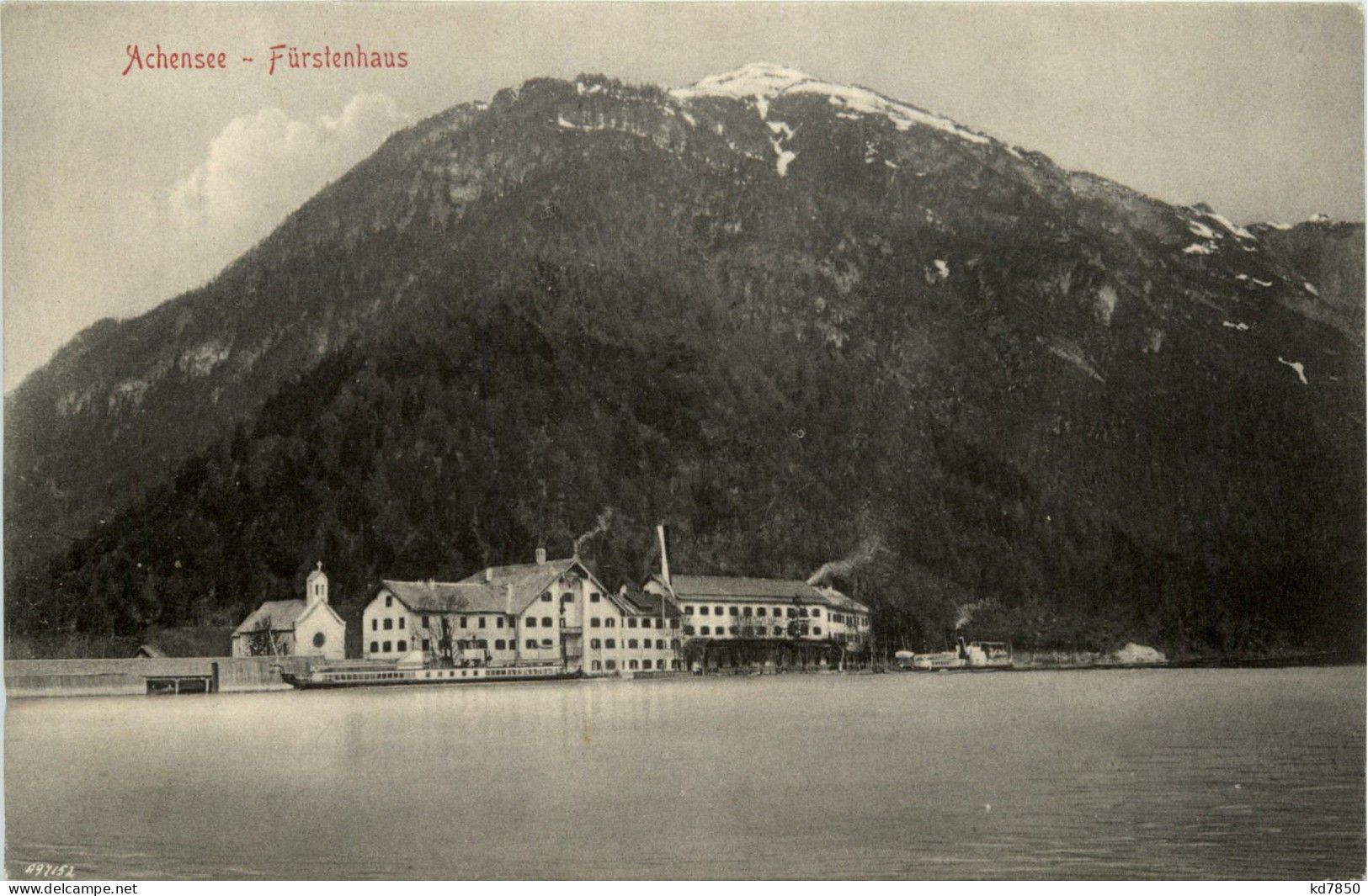 Achensee/Tirol Orte Und Umgebung, Achensee, Pertisau, Fürstenhaus - Achenseeorte