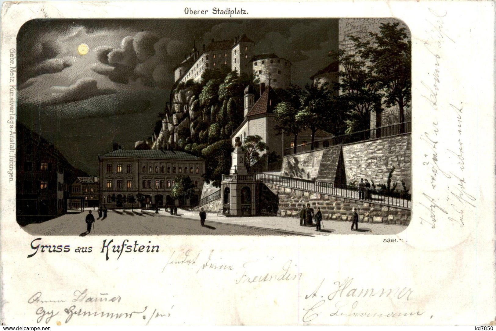 Gruss Aus Kufstein - Litho - Kufstein