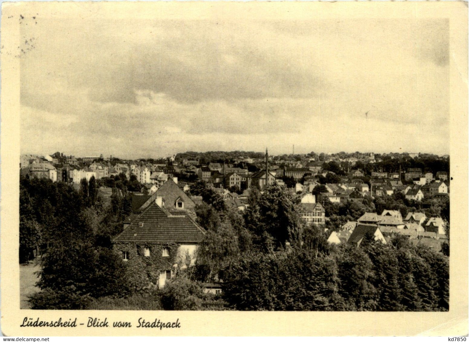 Lüdenscheid - Blick Vom Stadtpark - Luedenscheid