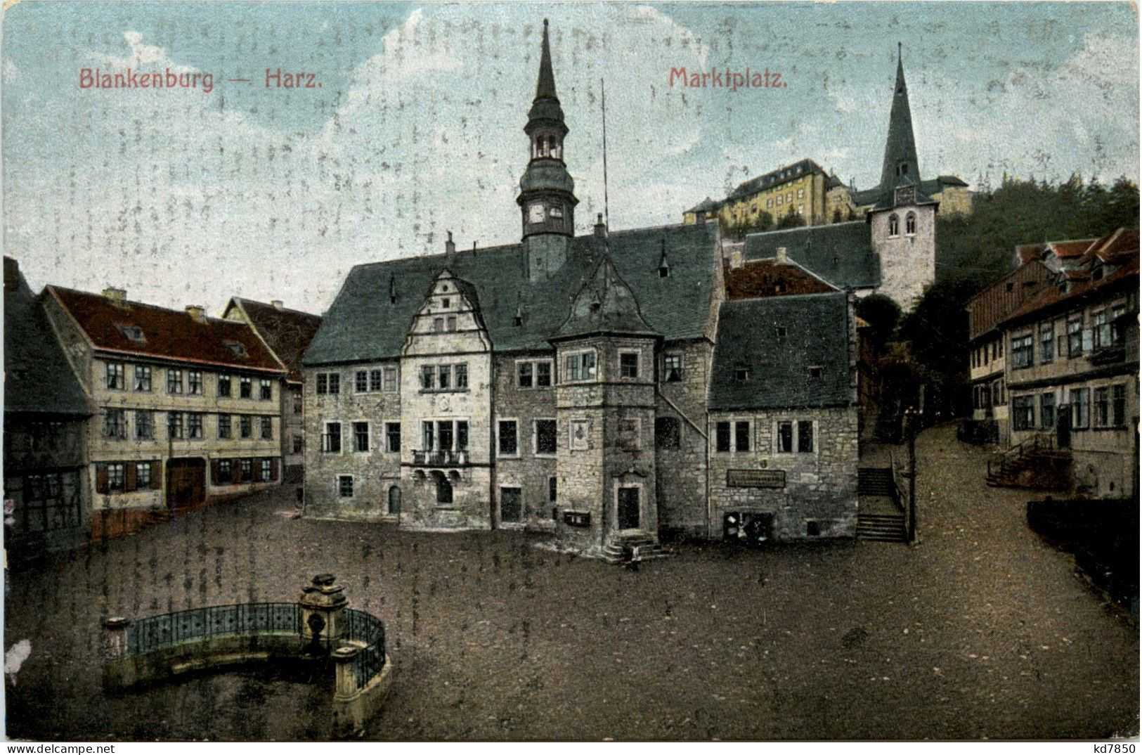 Blankenburg - Marktplatz - Blankenburg