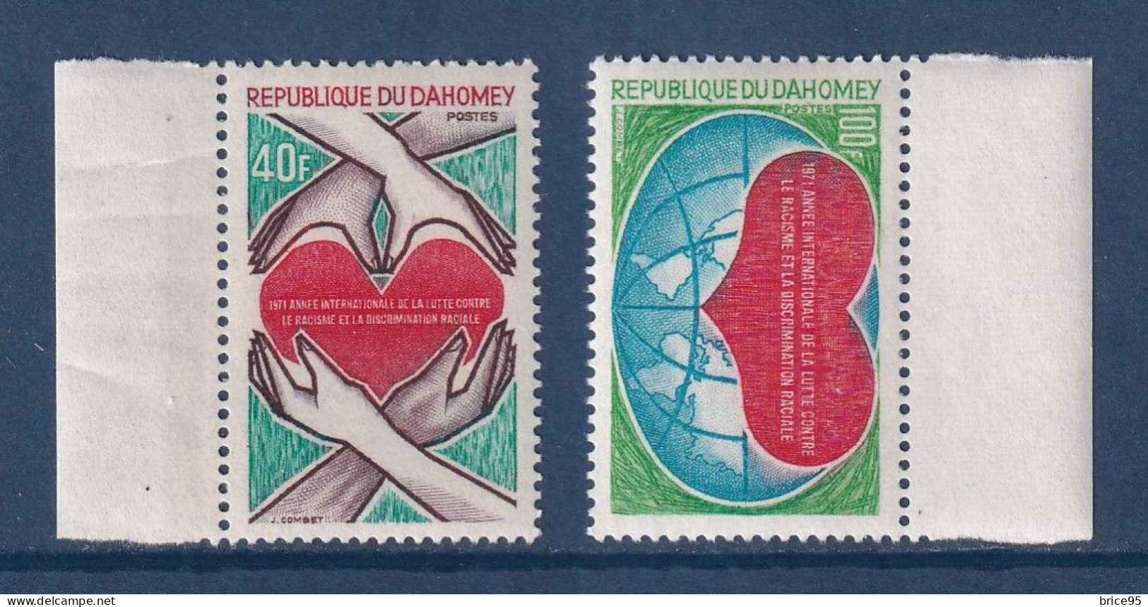 Dahomey - YT N° 303 Et 304 ** - Neuf Sans Charnière - 1971 - Bénin – Dahomey (1960-...)