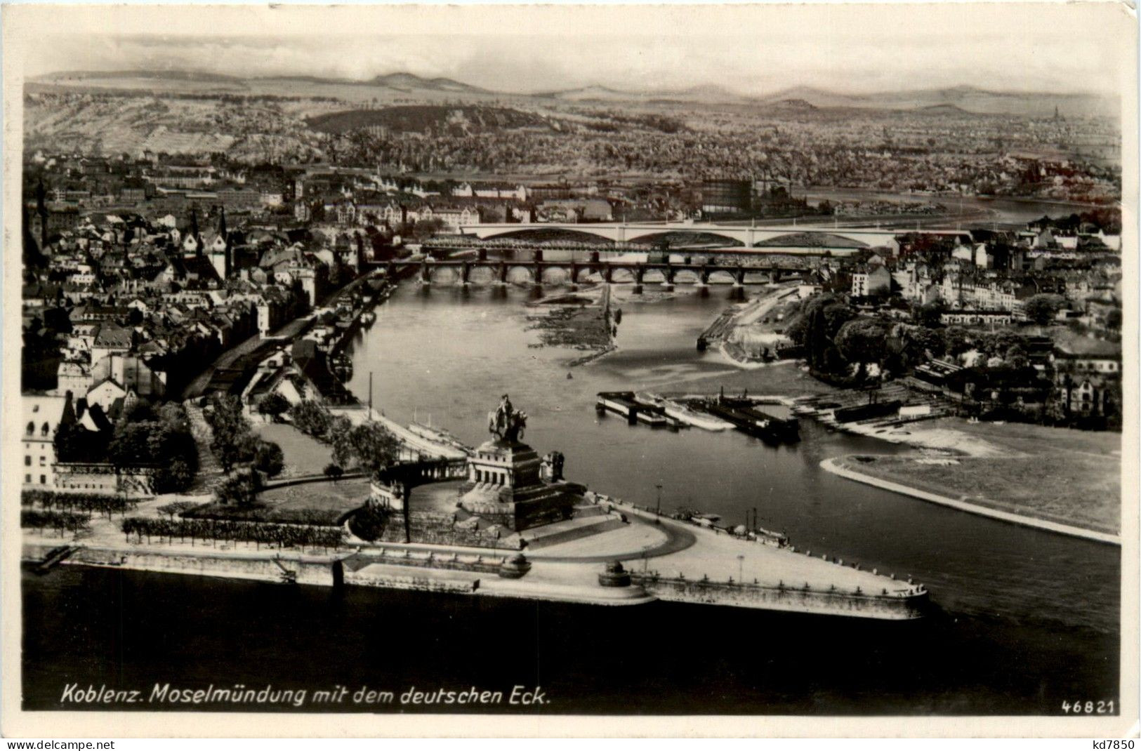 Koblenz - Deutsches Eck - Koblenz