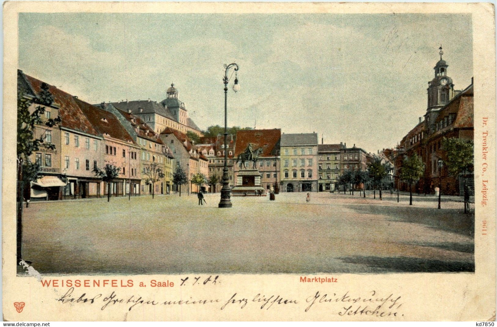 Weissenfels - Marktplatz - Weissenfels