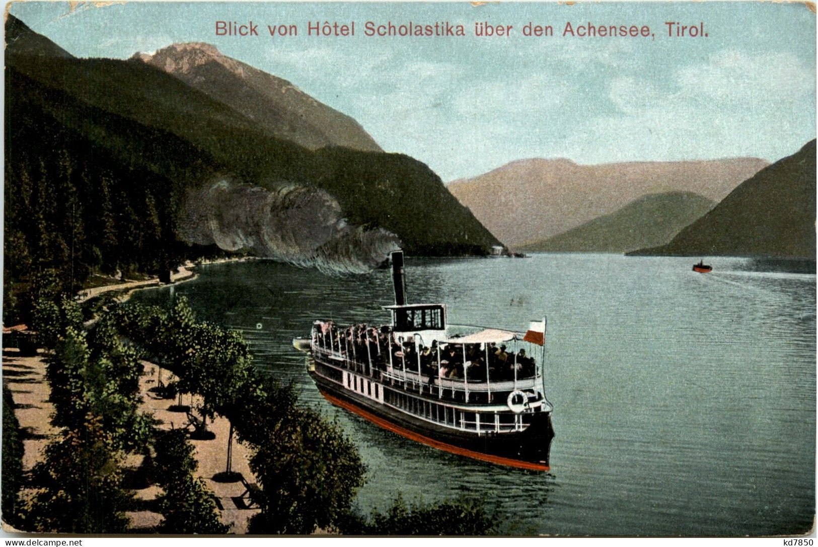 Blick Vom Hotel Scholastika über Den Achensee - Achenseeorte