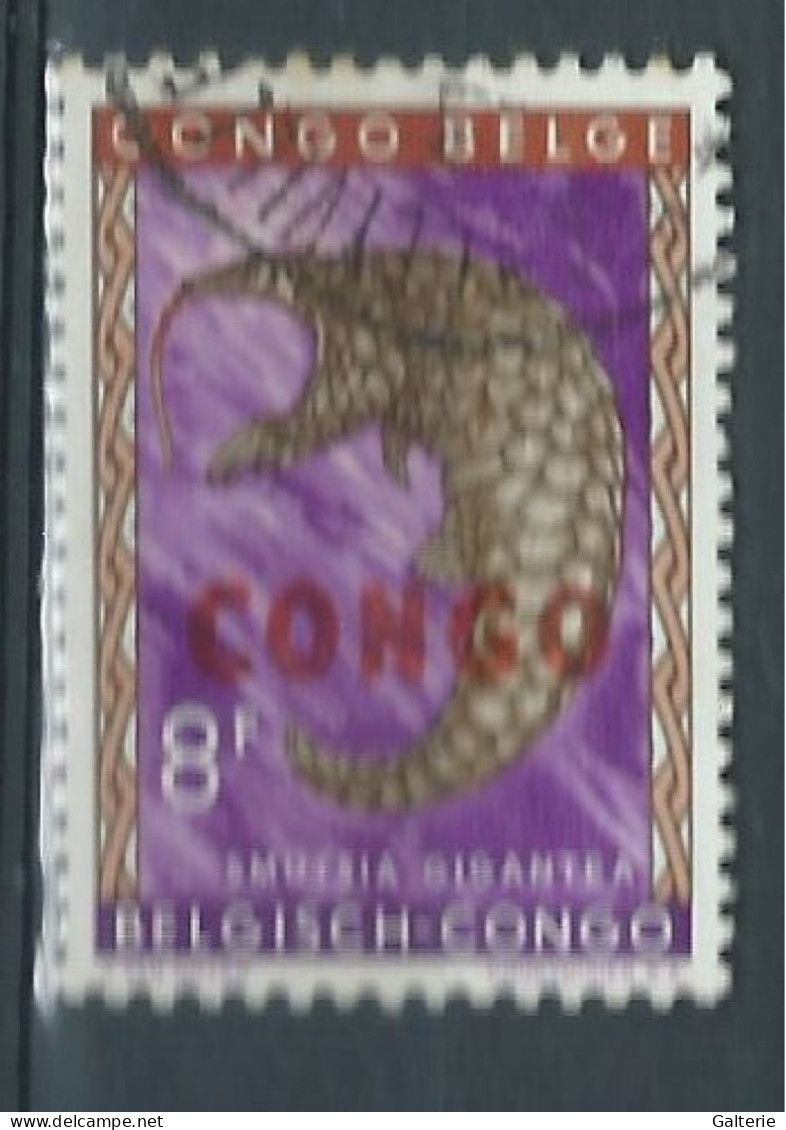 CONGO BELGE - Obl - 1959 - YT N° 410 - Animaux - Used Stamps