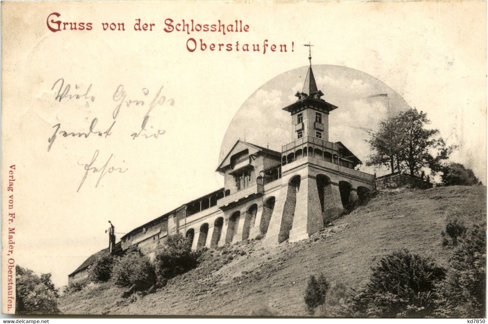 Gruss Von Der Schlosshalle Oberstaufen - Oberstaufen