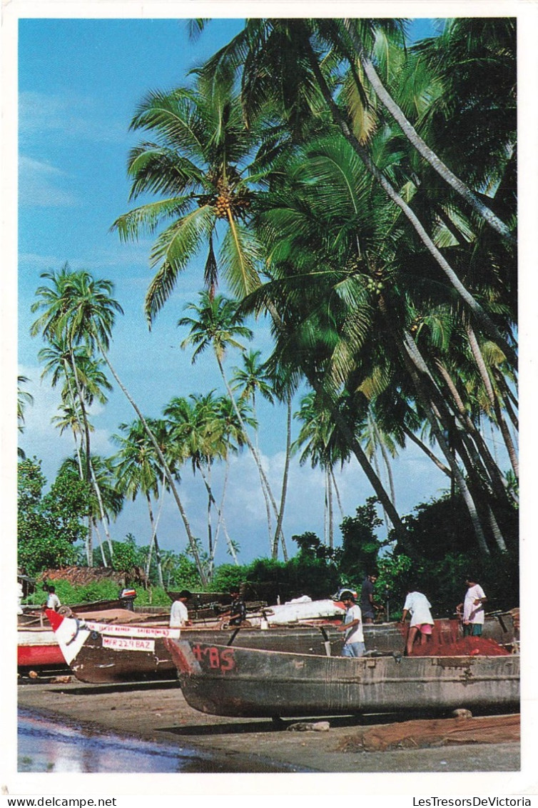 INDE - Goa India - Photo VB Anand - Vue Sur La Plage - Barques - Animé - Vue Générale - Carte Postale Ancienne - India